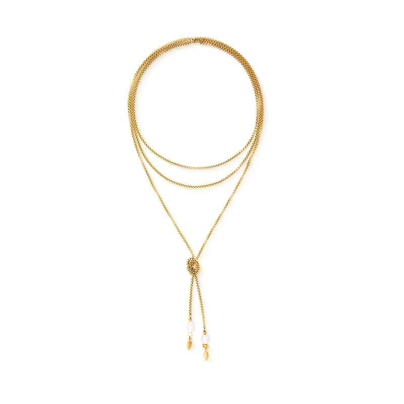 COEUR DE LION KETTING GOLD - WHITE 1139/10-1614 