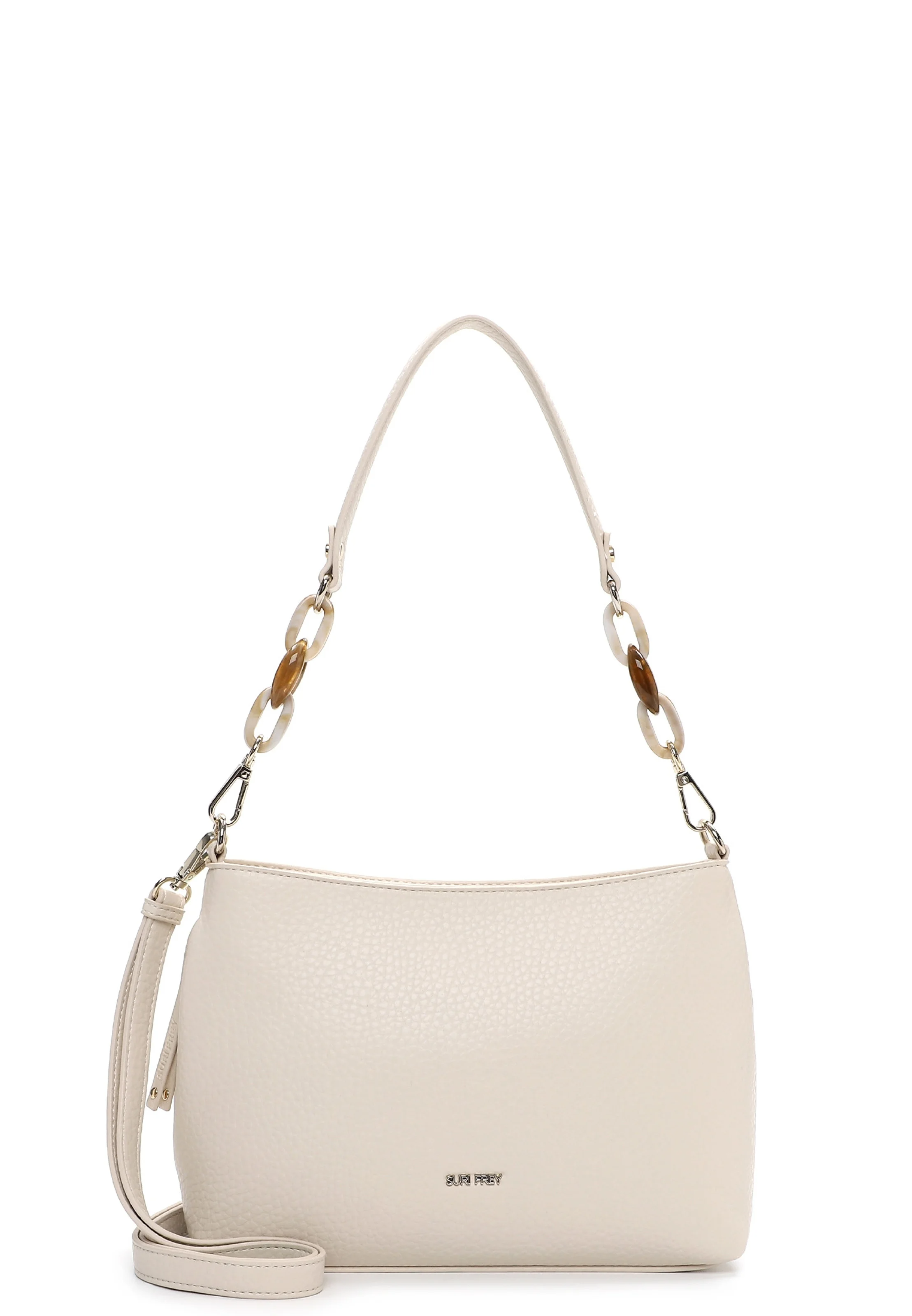 Hobo Bag SFY Jeanny Medium &ndash; Stijlvolle Hobo Tas met Chain Details

Een handtas is als een beste vriendin: je neemt haar overal mee naartoe en ze laat je nooit in de steek. De Hobo Bag SFY Jeanny Medium is een elegante en praktische hobo tas die perfect past bij elke gelegenheid. Deze tas is gemaakt van hoogwaardig fijn synthetisch materiaal, waardoor hij lichtgewicht, duurzaam en comfortabel is in gebruik. Dankzij de ritssluiting blijven al je spullen veilig opgeborgen. De luxe lederlook en het effen design maken deze tas tot een echte eyecatcher.

Veelzijdig en comfortabel voor elke dag

De hobo tas beschikt over een ruim hoofdvak en een extra binnenvak met rits, ideaal om je essentials zoals telefoon, portemonnee en make-up overzichtelijk bij de hand te houden. Het middelgrote formaat biedt voldoende ruimte voor alles wat je nodig hebt tijdens een dagje uit of onderweg.

De decoratieve chain-details geven de tas een moderne, stijlvolle uitstraling. Dankzij de verstelbare en afneembare schouderriem en het afneembare handvat draag je de SFY Jeanny Medium op verschillende manieren: nonchalant over de schouder of chic in de hand. Zo past de tas zich moeiteloos aan jouw dag en outfit aan.

Waarom kiezen voor de SFY Jeanny Medium Hobo Bag?

Trendy hobo tas voor dames

Gemaakt van fijn synthetisch materiaal met lederlook

Lichtgewicht en slijtvast

Stijlvolle chain-details als blikvanger

Praktisch en ruim voor dagelijks gebruik

Vrij van onderdelen van dierlijke oorsprong

Productdetails

Type: Hobo bag / schoudertas

Model: SFY Jeanny Medium

Materiaal: Fijn synthetisch

Sluiting: Ritssluiting

Interieur: Hoofdvak + binnenvak met rits

Handvat: Afneembaar

Schouderriem: Verstelbaar en afneembaar

Draagstijl: Over de schouder of in de hand

Afmetingen:

Lengte: 10 cm

Breedte: 32 cm

Hoogte: 21 cm

De SFY Jeanny Medium hobo bag is de perfecte combinatie van stijl, comfort en functionaliteit. Een veelzijdige tas die je moeiteloos elke dag kunt dragen.