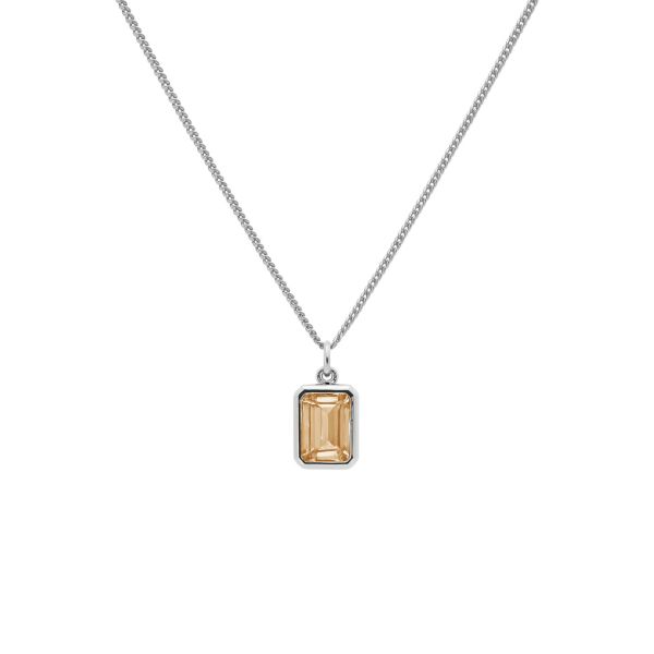 Karma Jewelry LIV CHAMPAIGN ketting. De ketting is 38CM lang en kun je verlengen tot 45CM.