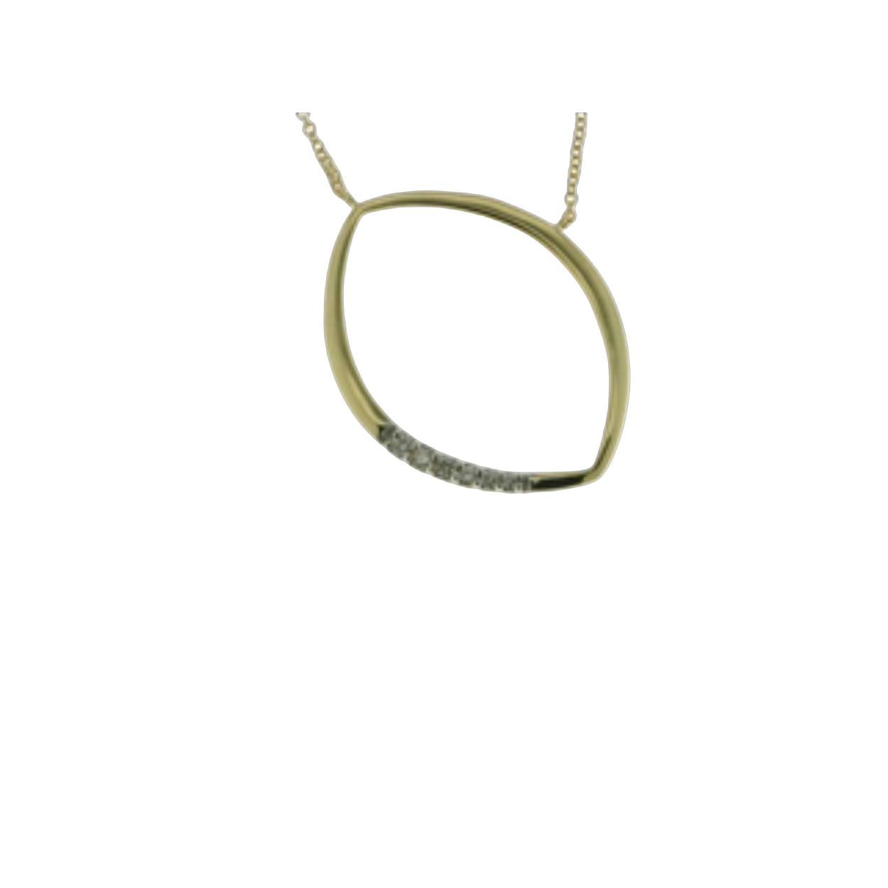 Naiomy Gold Collier goud 18k briljant