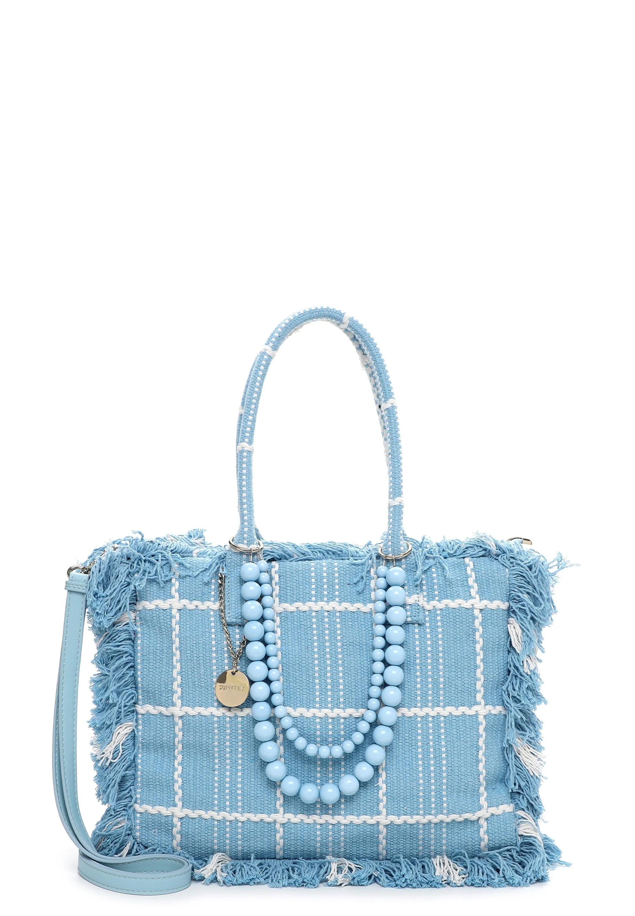 Tote Bag SFY Cacey Large &ndash; Ruime Katoenen Shopper met Twee-kleurig Design

Een handtas is als een beste vriendin: je neemt haar overal mee naartoe en ze laat je nooit in de steek. De Tote Bag SFY Cacey Large is een extra ruime shopper die stijl en functionaliteit moeiteloos combineert. Deze tas is gemaakt van hoogwaardig katoen, voelt heerlijk zacht aan en sluit veilig met een ritssluiting. Het tweekleurige design in combinatie met subtiele chain-details maakt deze shopper tot een echte eyecatcher.

Ideaal voor dagelijks gebruik, shoppen, werk of een dagje weg.

Ruim, comfortabel en veelzijdig

De SFY Cacey Large beschikt over een zeer ruim hoofdvak en een extra binnenvak met rits, perfect voor het veilig opbergen van je waardevolle spullen. Dankzij het grote formaat neem je met gemak je smartphone, portemonnee, oplader, cosmetica &eacute;n zelfs een klein cadeautje mee.

Het zachte katoenen materiaal zorgt voor een comfortabel draaggevoel. Met de twee handvatten en de verstelbare, afneembare schouderriem draag je de tas zoals jij dat wilt: elegant over de schouder of praktisch in de hand. Zo past deze shopper zich moeiteloos aan jouw dag aan.

Waarom kiezen voor de SFY Cacey Large?

Extra grote tote bag / shopper voor dames

Gemaakt van zacht en ademend katoen

Trendy tweekleurig design

Subtiele chain-details voor een modieuze look

Zeer ruim en praktisch voor dagelijks gebruik

Vrij van onderdelen van dierlijke oorsprong

Productdetails

Type: Tote bag / shopper

Model: SFY Cacey Large

Materiaal: Katoen

Sluiting: Ritssluiting

Interieur: Hoofdvak + binnenvak met rits

Handvatten: Twee

Schouderriem: Verstelbaar en afneembaar

Draagstijl: Over de schouder of in de hand

Afmetingen:

Lengte: 15 cm

Breedte: 50 cm

Hoogte: 37 cm

De SFY Cacey Large tote bag is de perfecte keuze voor vrouwen die op zoek zijn naar een ruime, comfortabele en stijlvolle shopper met een eigentijdse uitstraling. Een onmisbare tas voor elke dag.