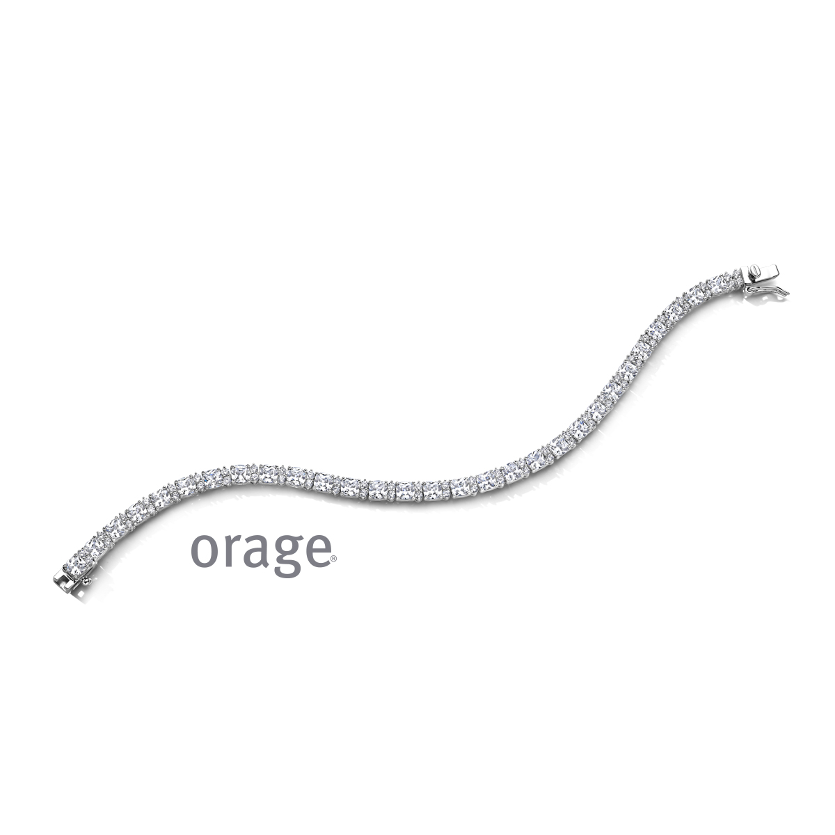Orage armband zilver met zirkonia