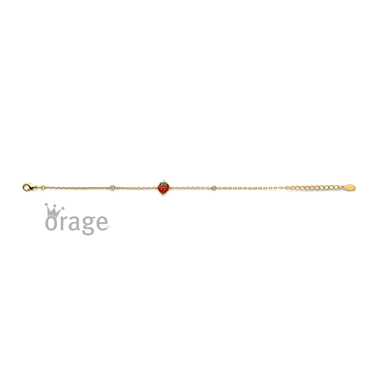 Orage Kids Armband verguld geel goud 