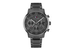Het Tommy Hilfiger horloge Oxford heeft een klassiek ontwerp met een kast van 42mm. Dit horloge heeft een mooie grijze kleur.  Draag dit horloge bij formele of casual gelegenheden voor een tijdloze en modieuze uitstraling. Perfect te combineren met nette kleding of een casual outfit voor elke gelegenheid.