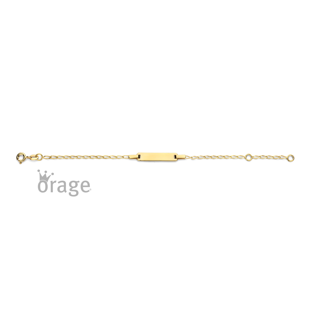 Orage Kids  Identiteit bilbao 9 kt geel goud 