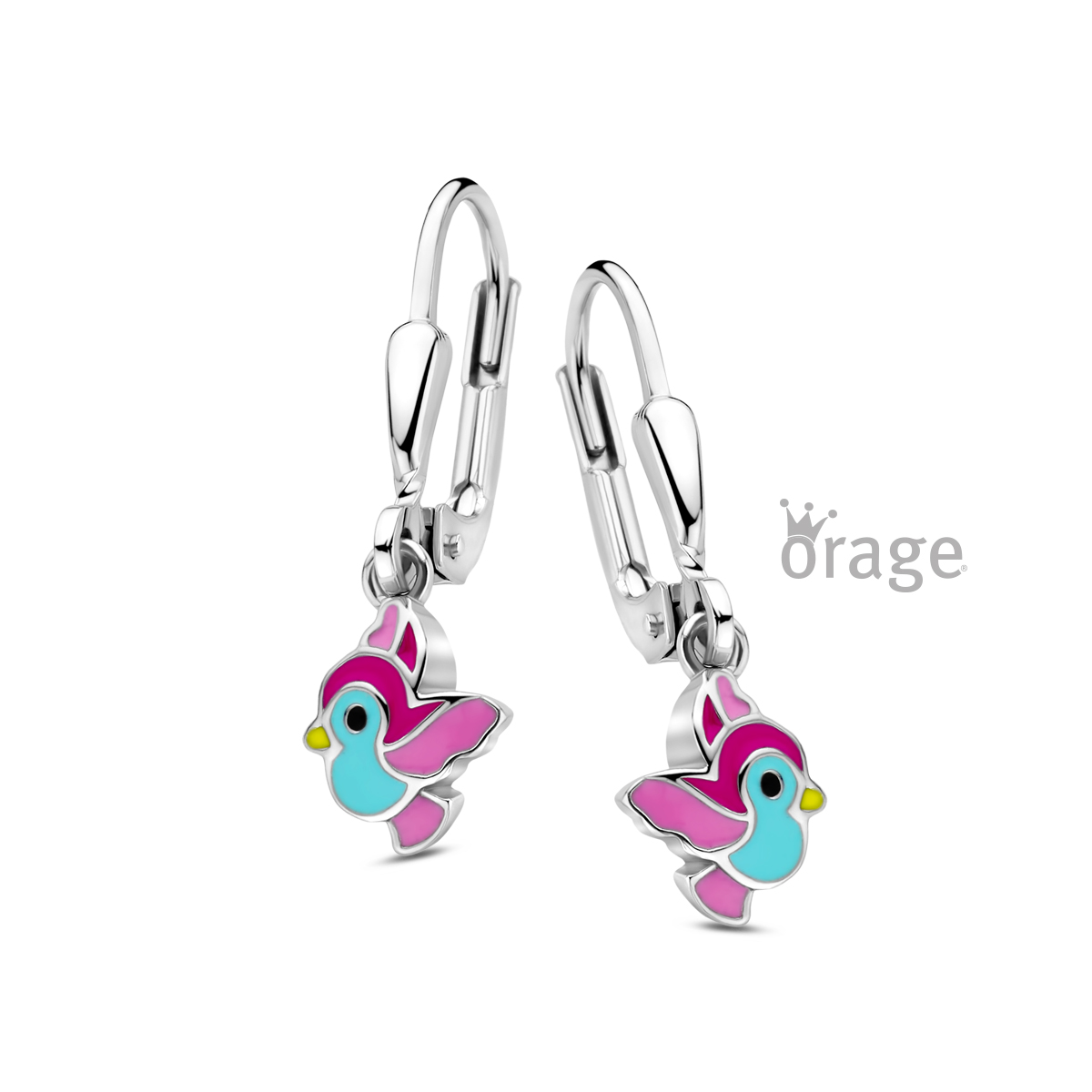 Orage Kids Oorslingers multicolor zilver