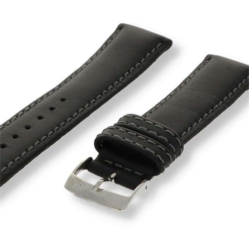 Dit is een zwarte horlogeband van het merk Morellato uit de serie Regatta