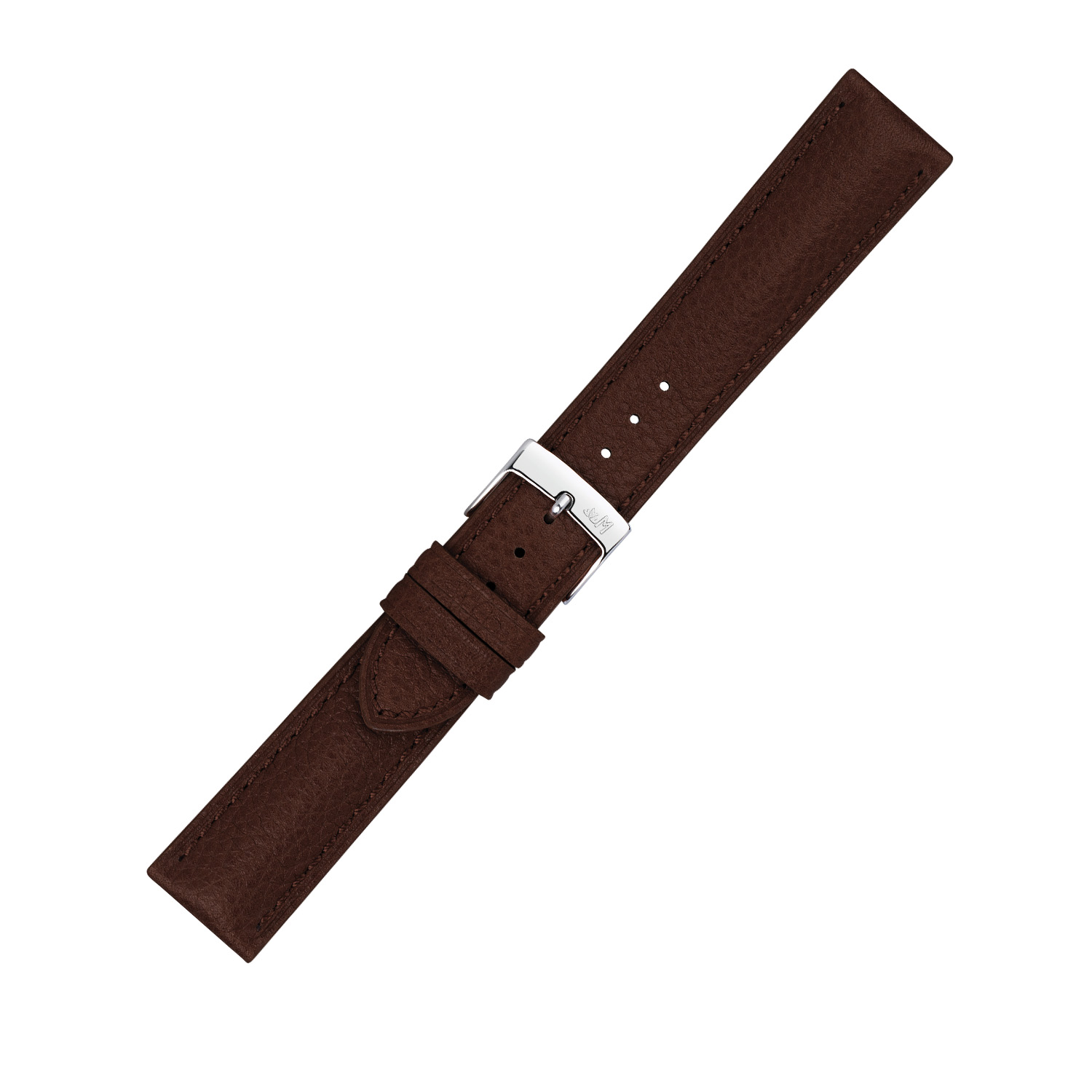 Morellato Horlogeband 22mm Bruin Hornet Print Gestikt PMX034HORNET22