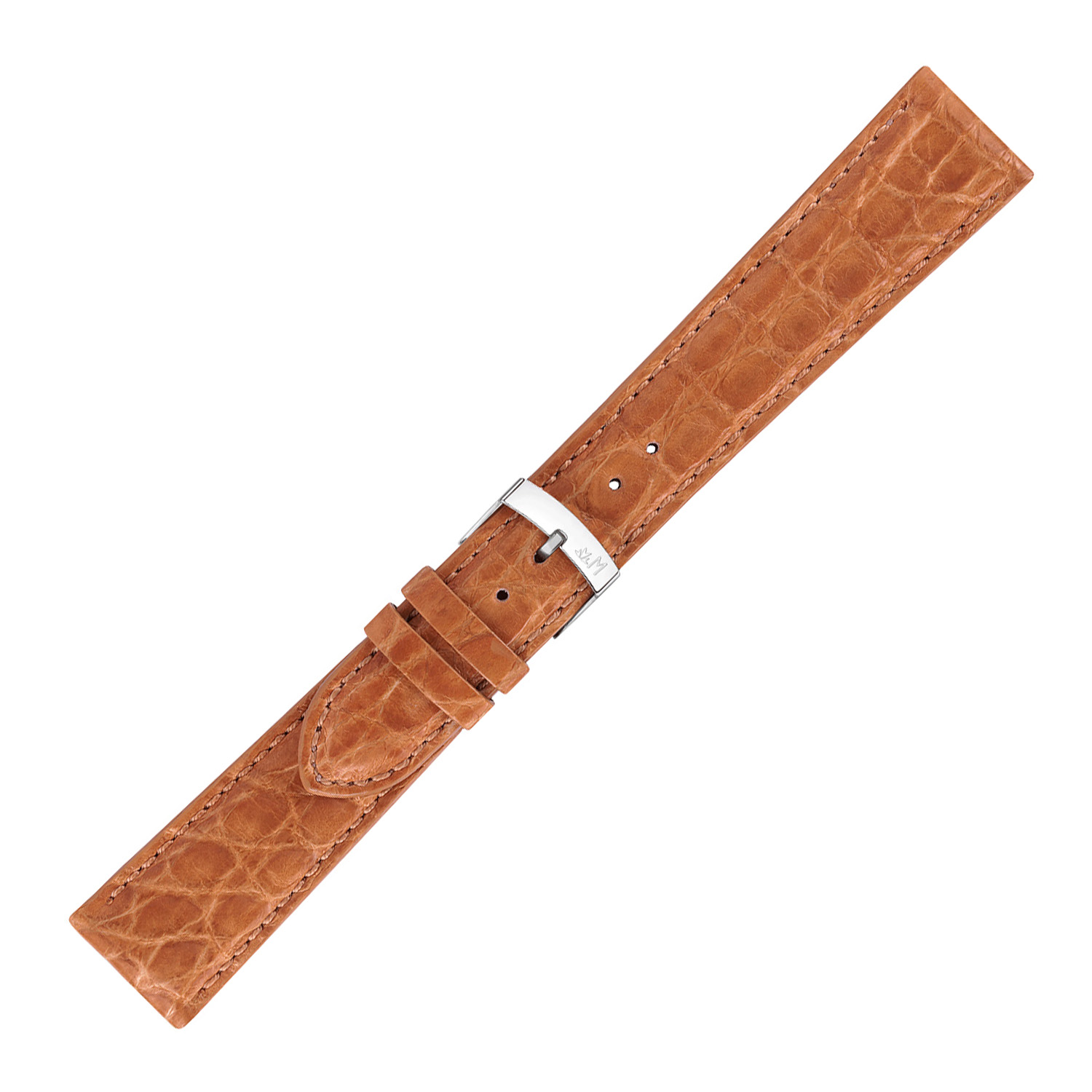 Het Morellato Horlogeband Amadeus Crocodile Honey 20mm met modelnummer PMX046AMADEUS20 heeft de volgende kenmerken: gemaakt van echt leer, bruine kleur, 20 mm breed, en een standaard model. Weegt slechts 6 gram. Beste te dragen met een klassiek of formeel horloge voor een verfijnde look. Perfect voor elke gelegenheid.