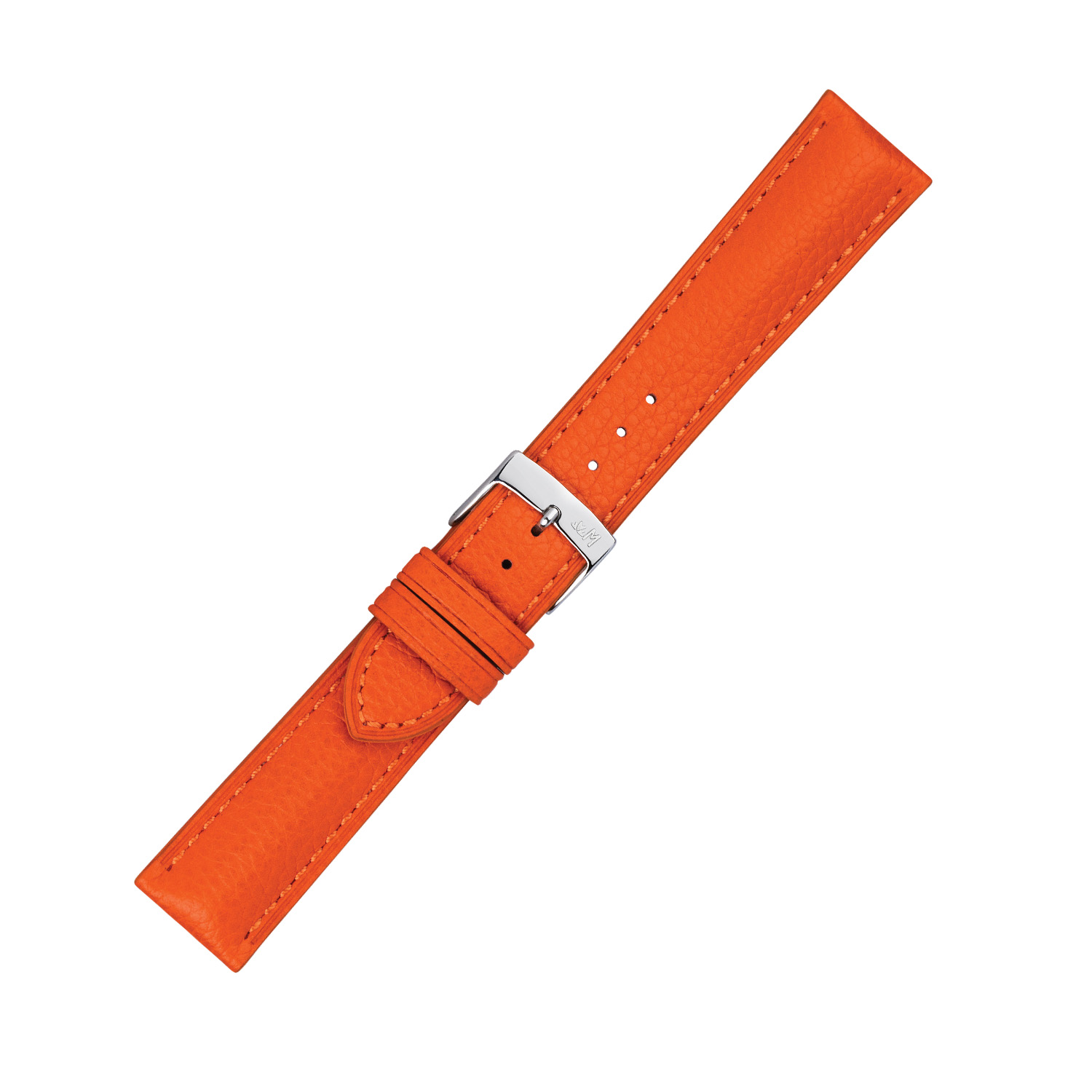 Dit is een oranje horlogeband van het merk Morellato uit de serie Hornet