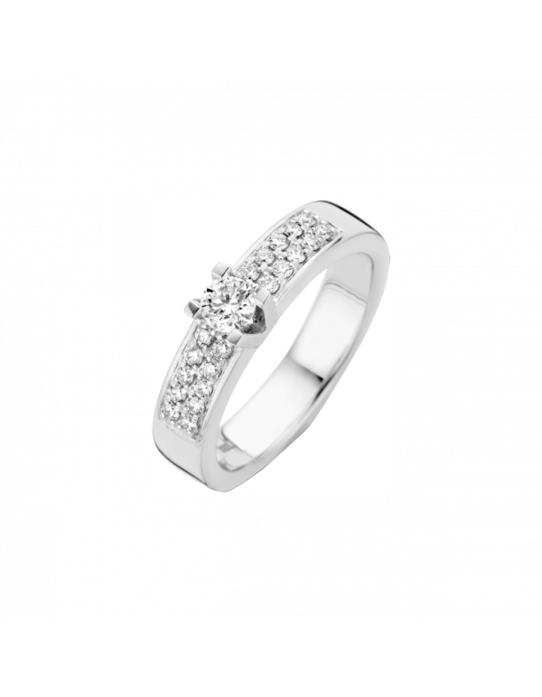 Prachtige witgouden ring van Briljant