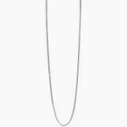 zilververguld collier anker 60cm ZINZI ZILC-A-60G