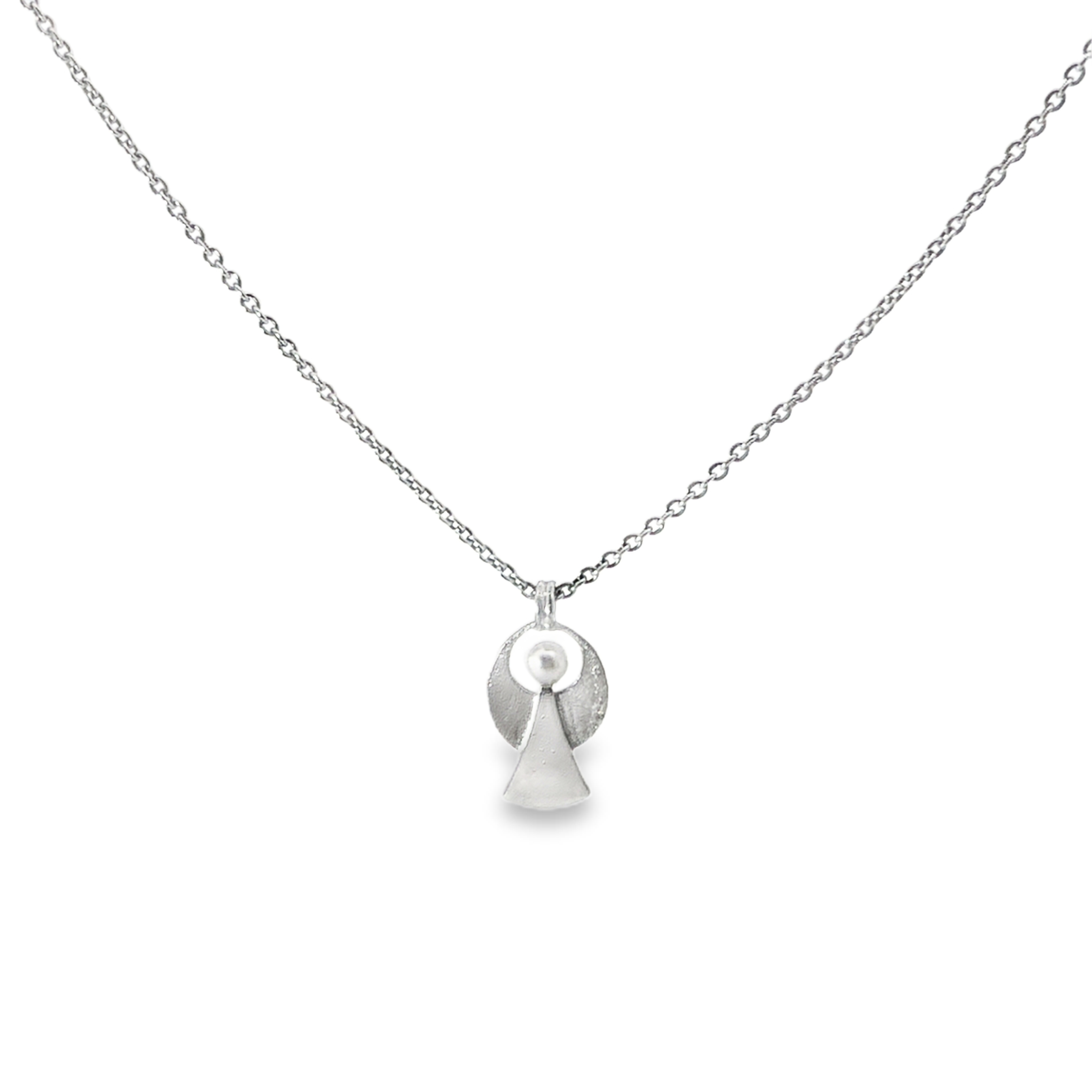 Der Anh&auml;nger Engel Ag 925 mit einer Perle ist ein bezauberndes Schmuckst&uuml;ck aus 925er Silber. Er geh&ouml;rt zur Kategorie Schmuck, Typ Anh&auml;nger und Untertyp Charm-Anh&auml;nger. Ideal zum Tragen an einer feinen Silberkette oder einem Armband, um jedem Outfit einen himmlischen Akzent zu verleihen. Perfekt f&uuml;r den t&auml;glichen Gebrauch oder besondere Anl&auml;sse.