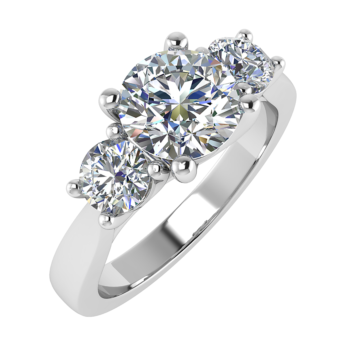 De 18k witgouden trilogie-ring model AB27088 combineert elegantie met sprankeling. Gemaakt van 18 karaat witgoud, is deze ring bezet met drie briljant geslepen diamanten van 0,45 crt, SI1 zuiverheid en G kleur. Perfect voor speciale gelegenheden en dagelijks chic. Draag hem solo voor subtiele verfijning of stapel met andere ringen voor een modieuze look.