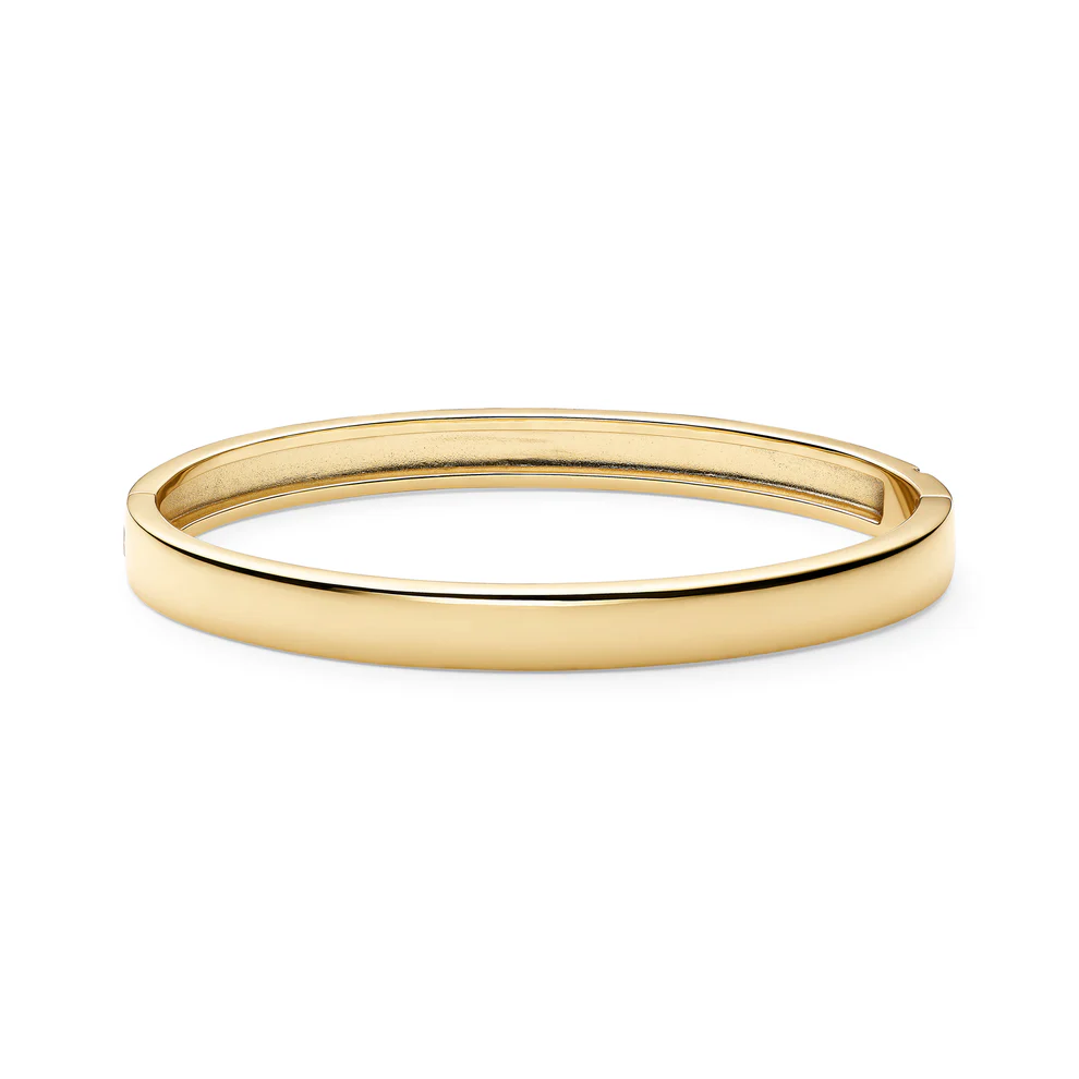 De COMO BANGLE, modelnummer SJ-BG2780-YG, is een stijlvolle SLAVE_BRACELET, onderdeel van de CATEGORIE JEWEL. Het is een sierlijk sieraad dat je pols elegant omhult. Draag het bij een chique outfit of als opvallend accessoire bij casual kleding. Combineer het voor een verfijnde look met bijpassende sieraden of horloge.