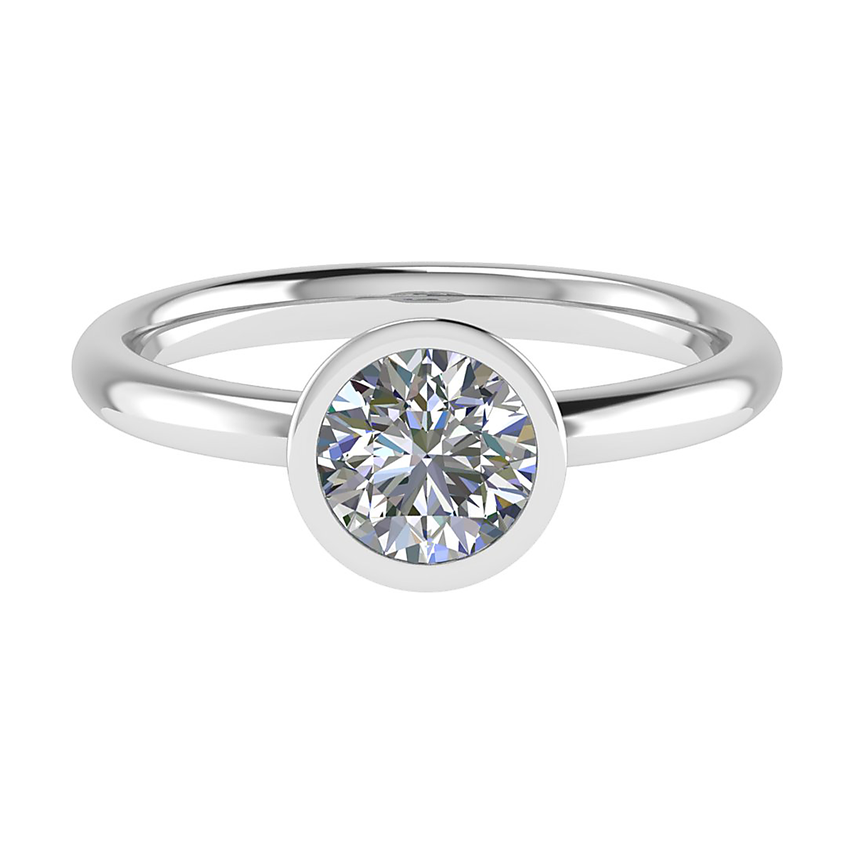 De 18 karaat witgouden ring met modelnummer MF1366 is een verfijnd sieraad. Deze ring heeft een briljant geslepen diamant van 0,15 crt, met SI1-zuiverheid en G-kleur, geplaatst in wit goud. 