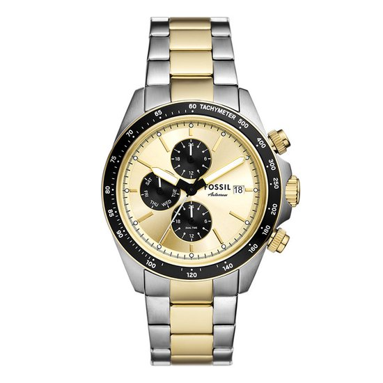 Dit Fossil horloge heeft een kast gemaakt van Roestvrijstaal met een diameter van 42 mm en is voorzien van een Roestvrijstaal band. In de kast bevindt zich een Miyota kwaliteitsuurwerk en is afgewerkt met Mineraalglas.
