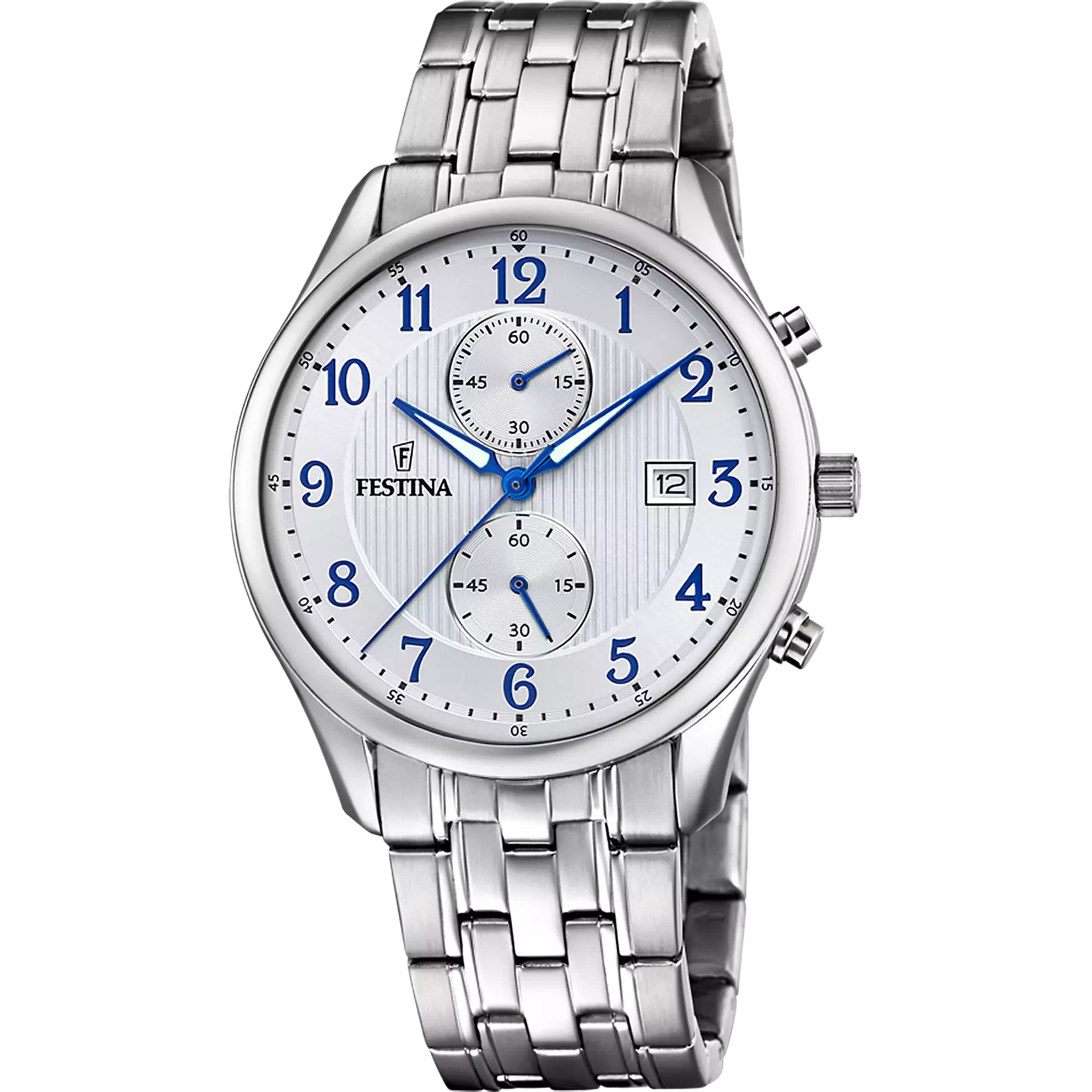 FESTINA CAB.CRONO ACE.ESF.BLANC.