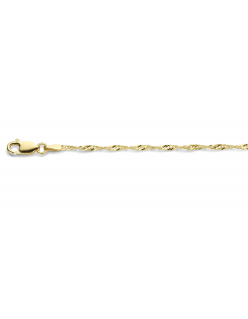 40-GF-SIN01,8XX
Mori Gold Filt&eacute; 1,8mm brede Singapore schakel, goud gevuld