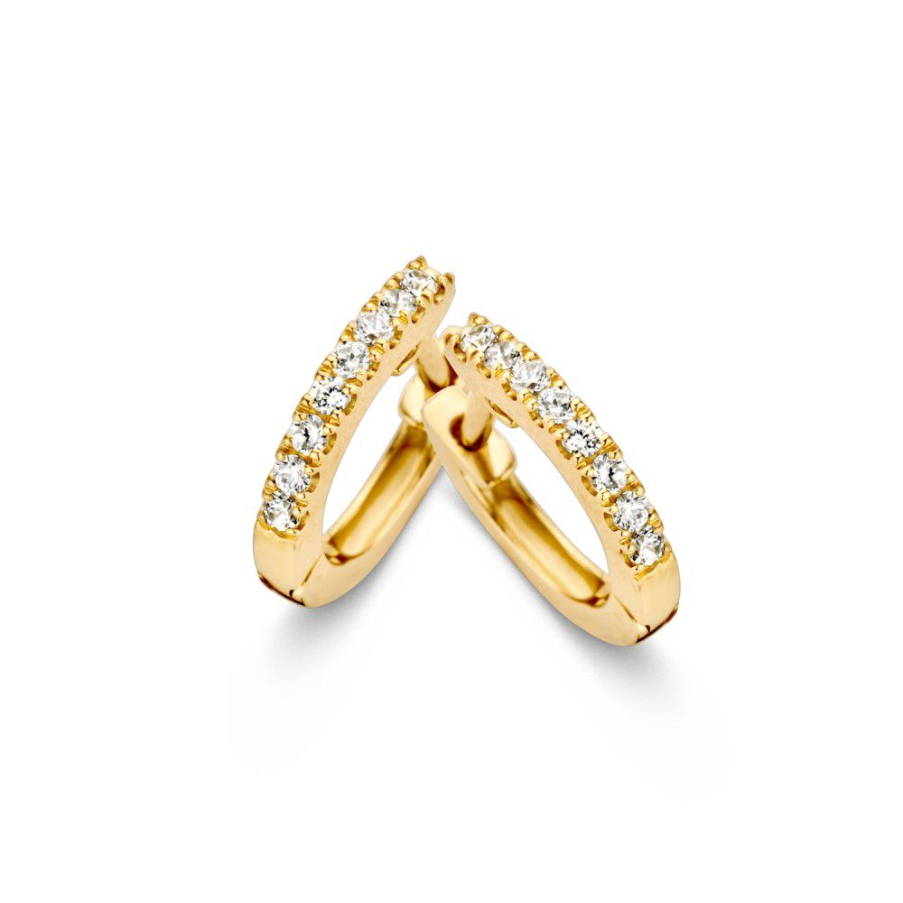 Creool geelgoud zirkonia