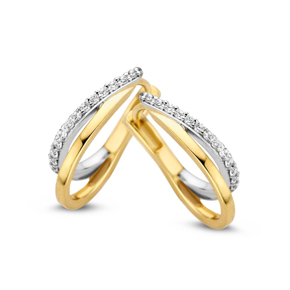 Creool geelgoud zirkonia