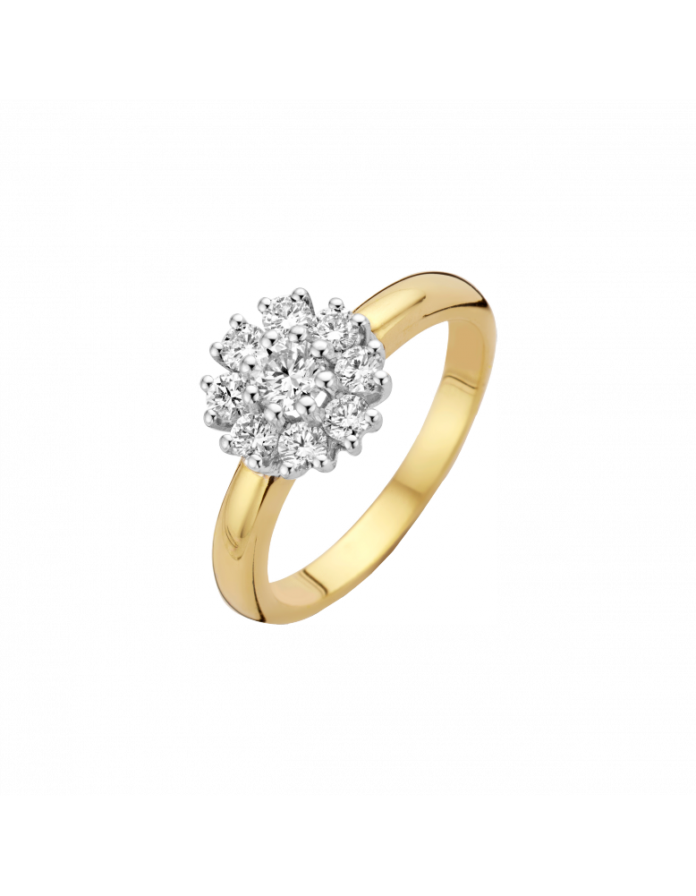 Briljant Enthourage ring met 0.55ct diamant 707151105
