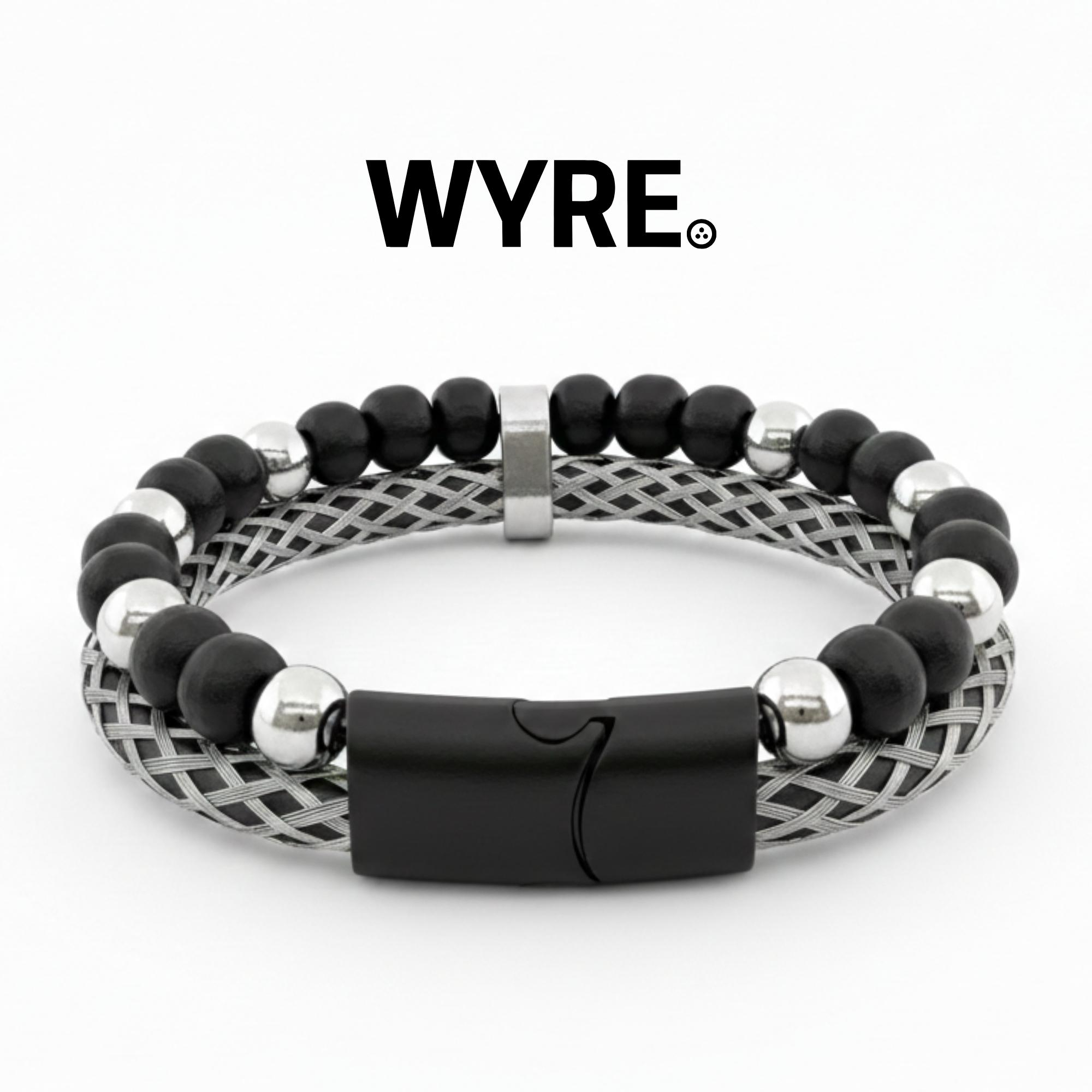 Wyre ontwerpt en maakt lokaal armbanden met oog voor creativiteit en kwaliteit. Tijdens productie van het maken van verlichting blijven bij het op maat maken van hoogwaardige Italiaanse textielsnoeren reststukken over. waar anderen dit als afval zien, zien wij de grondstof voor mooie sieraden. 
Samen met de ontwerper transformeerden we deze bijzondere snoeren tot een uniek e armbanden collectie: WYRE.
Elke armband wordt met de hand gemaakt in Nederland
 ( Maassluis) .  Duurzaam en lokaal geproduceerd en elk exemplaar met een eigen karakter. De armbanden zijn in elke gewenste lengte te bestellen en worden dan speciaal voor u vervaardigd. dit is de speciale WESTLAND editie. vraag naar de moederlijkheden voor jouw stads kleuren 