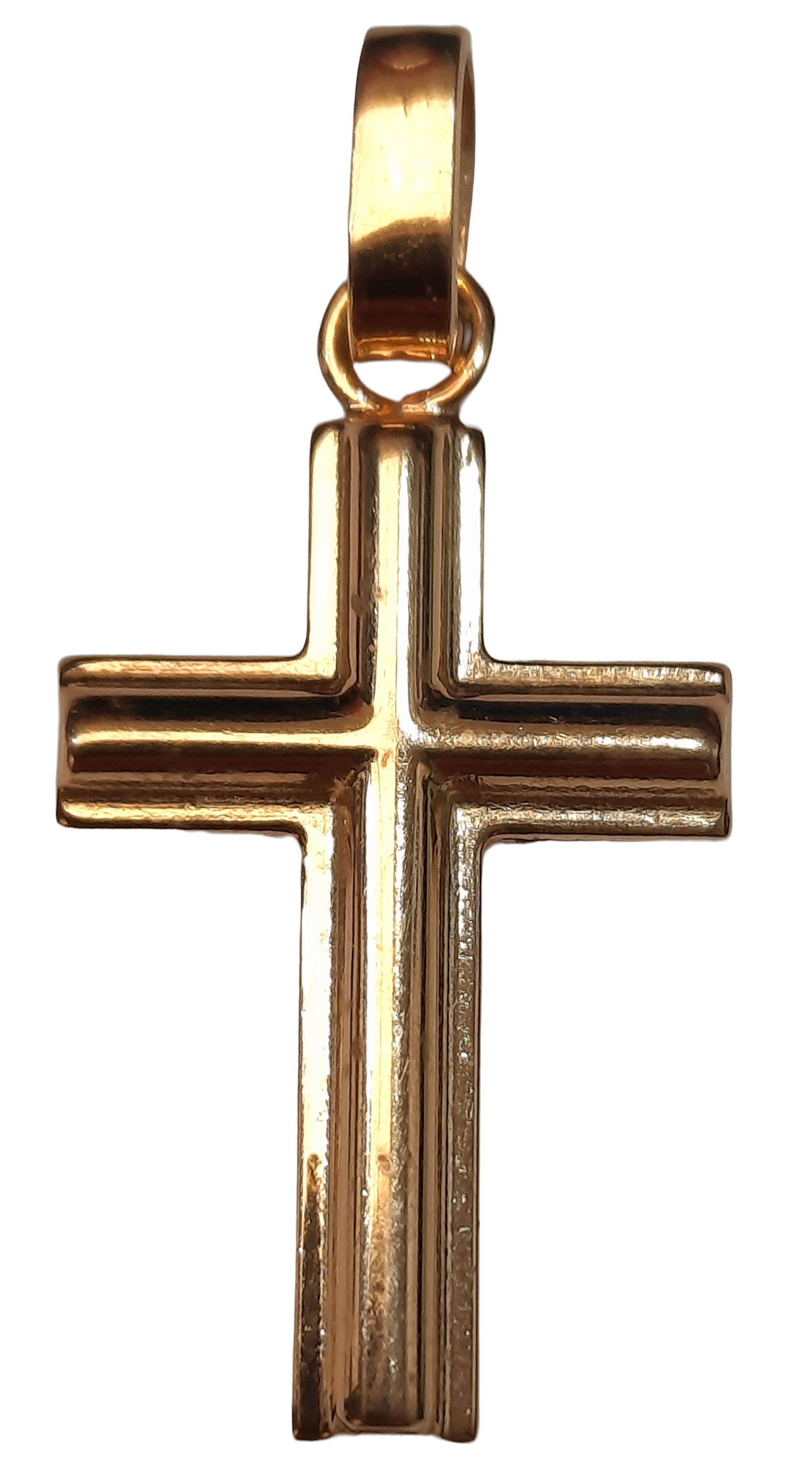 Dit schitterende gouden kruis 18kt, modelnummer BREA-JOY-0003935, is een prachtig juweel. Met een diameter van 30 mm en een breedte van 14 mm straalt deze 18kt gouden hanger verfijnde elegantie uit. Perfect om te dragen aan een subtiele ketting voor een tijdloze en klassieke look. Prachtig voor elke gelegenheid.