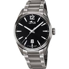 Lotus- kast en band zwart staal-10 atm