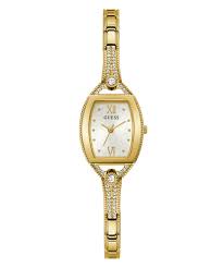Guess geelkleurig retro met zirconia