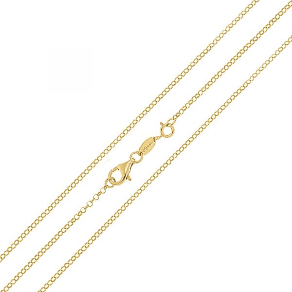 My imenso zilver verguld jasseron collier 27-0038