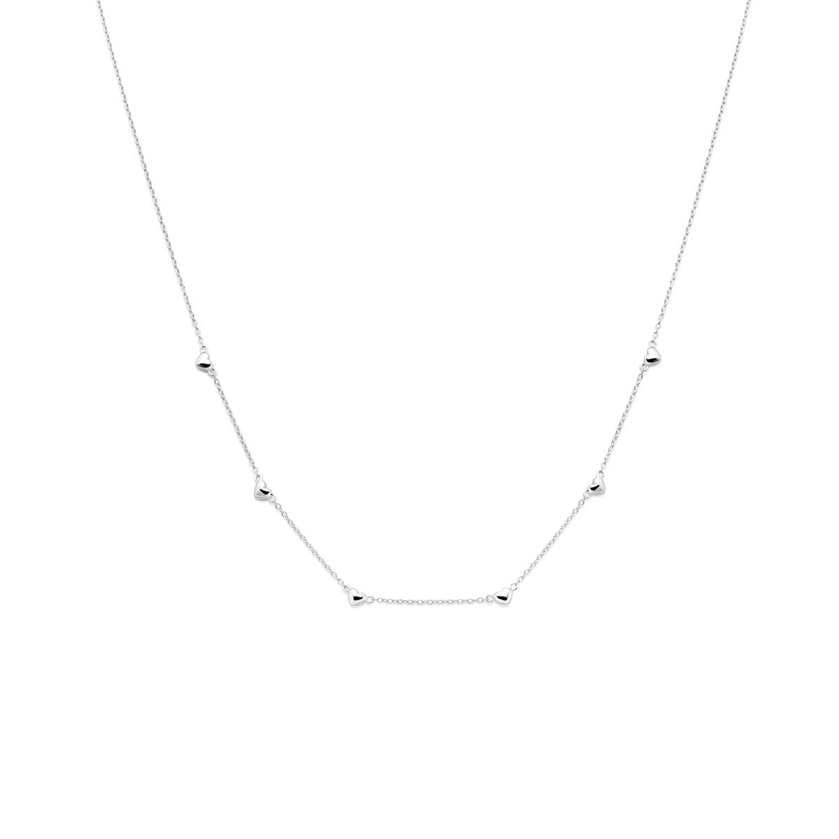 collier hartjes 36 38 40 cm