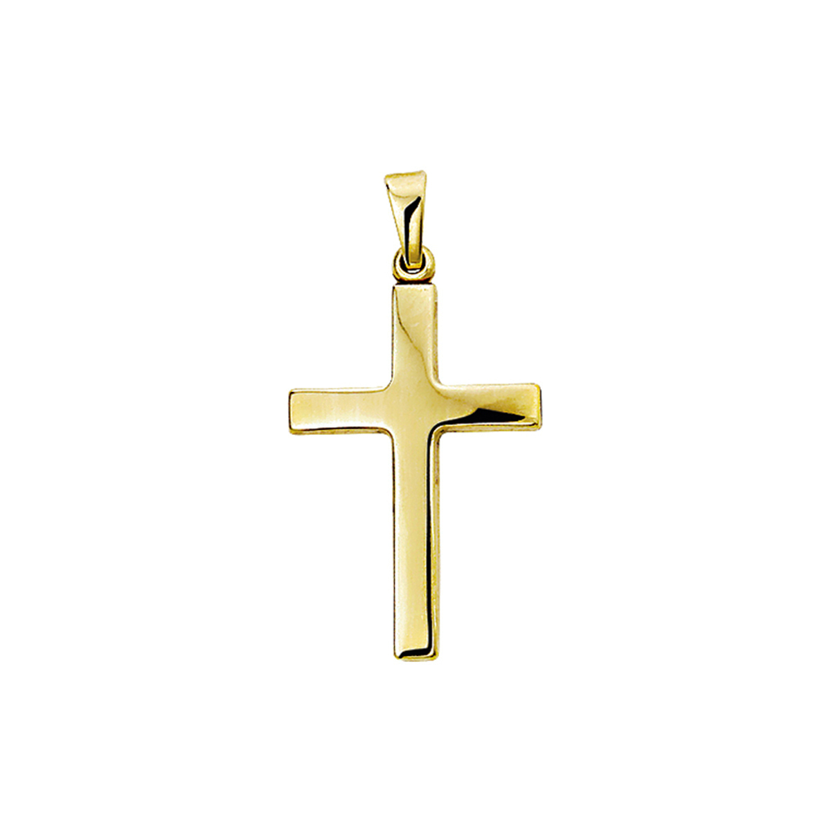 Beschrijving: Geelgouden hanger met een kruis. 
Uniekenummer serie: 29728
Verpakt per: 1
Doelgroep: unisex
Breedte: 16 mm
Hoogte: 26.5 mm