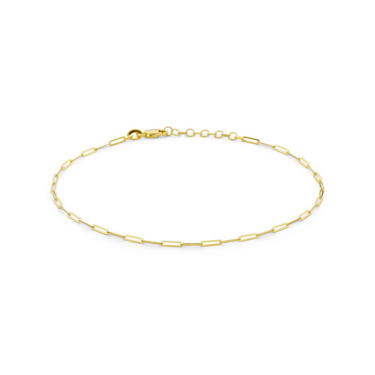 Enkelband 14 karaat gouden schakel 1,8 mm 26 cm | 4034877