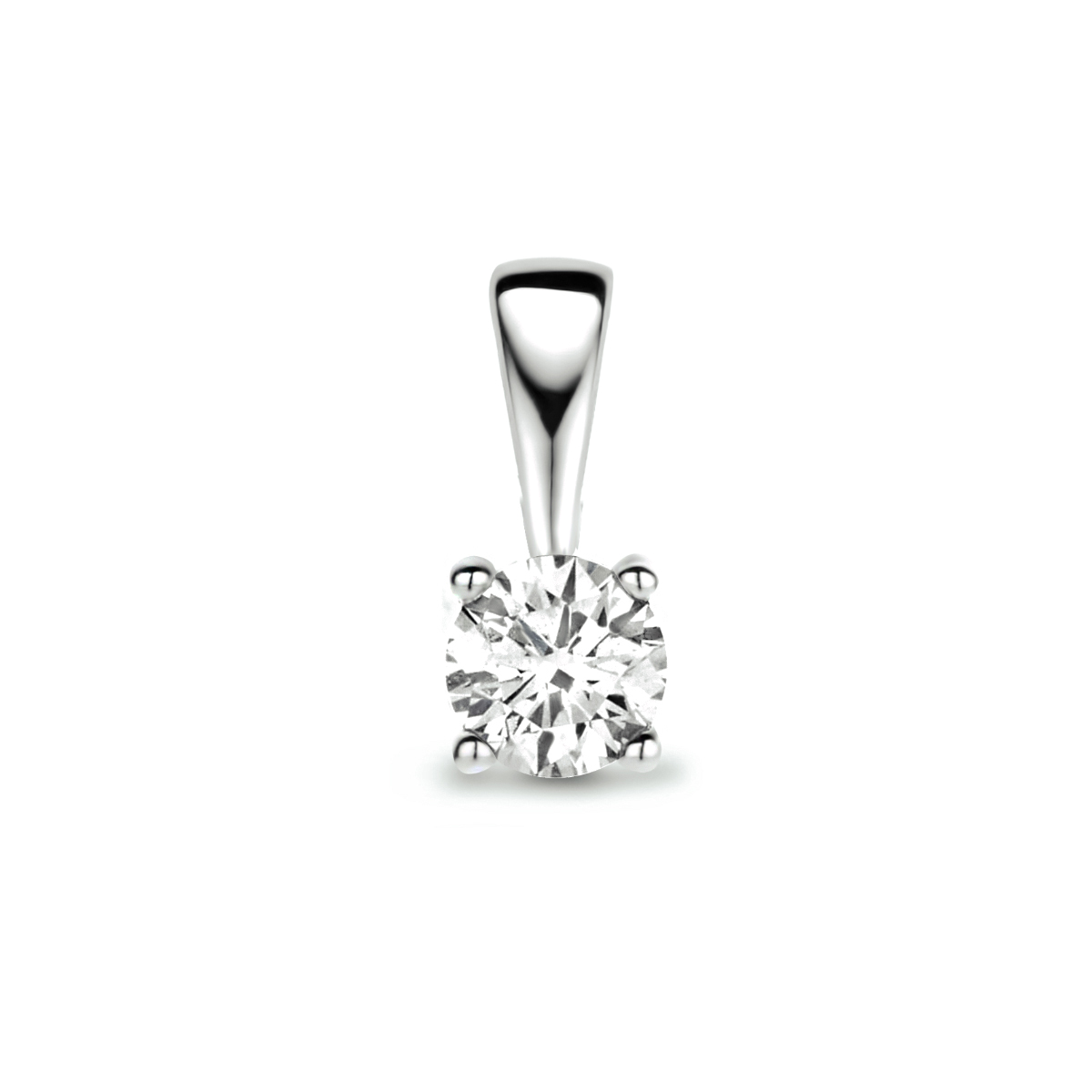 Hanger diamant 0.15ct h si