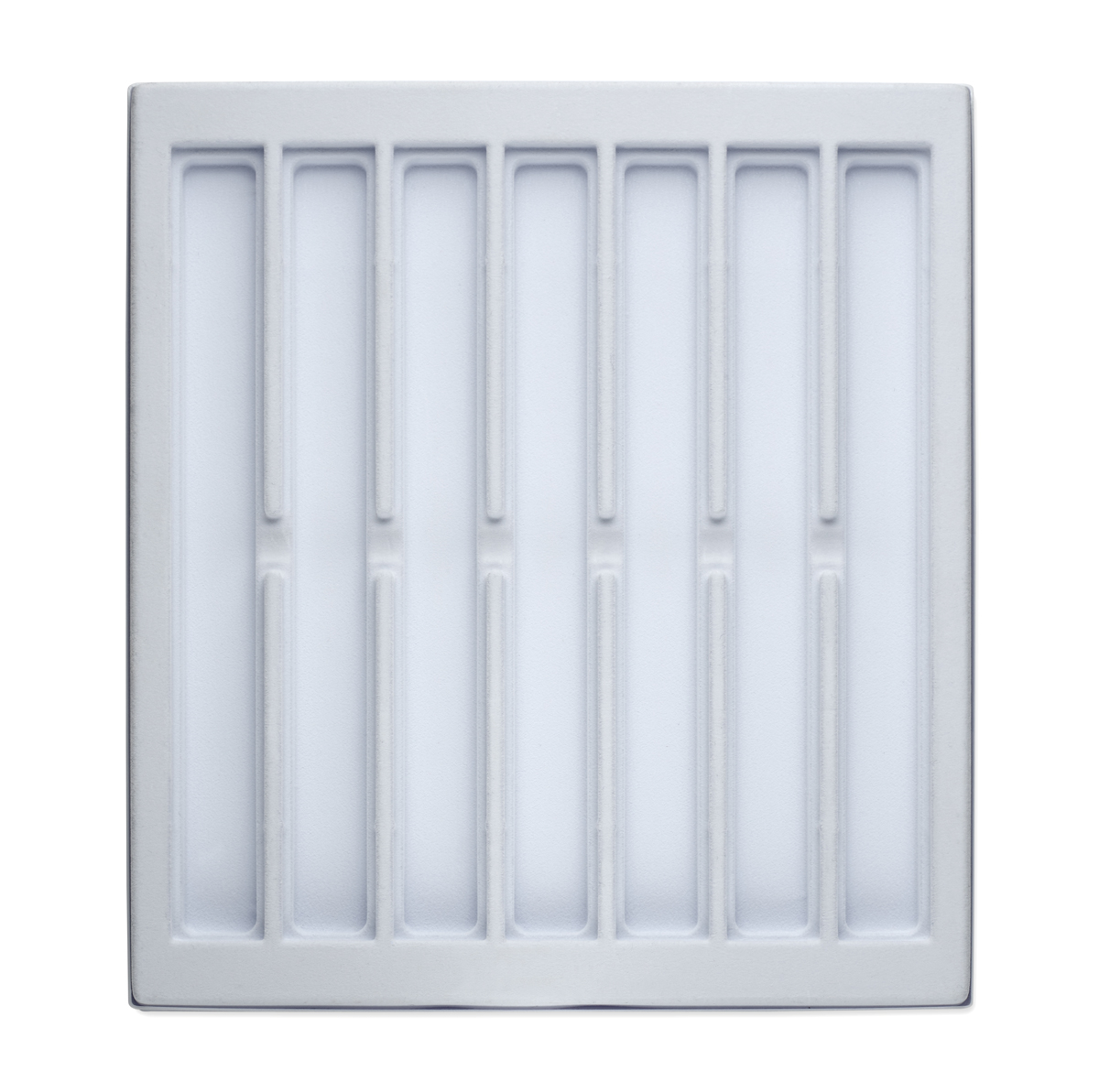 Losse lege tray voor de carrousel in de kleur wit. De tray heeft een afmeting van 245x220mm.