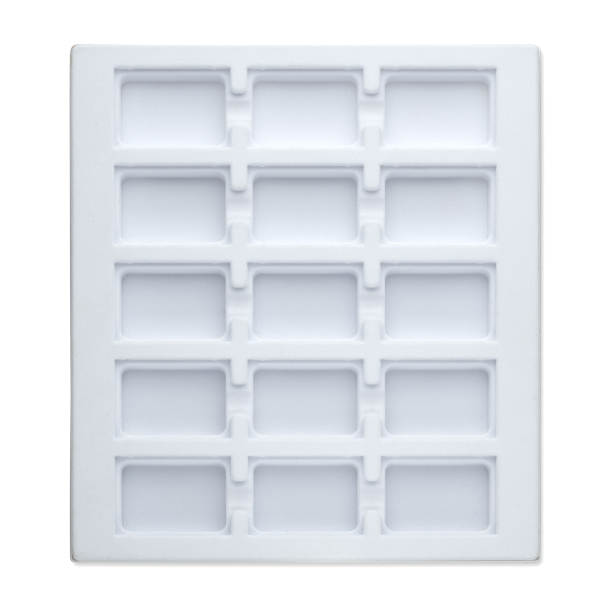 Losse lege tray voor de carrousel in de kleur wit. De tray heeft een afmeting van 245x220mm.