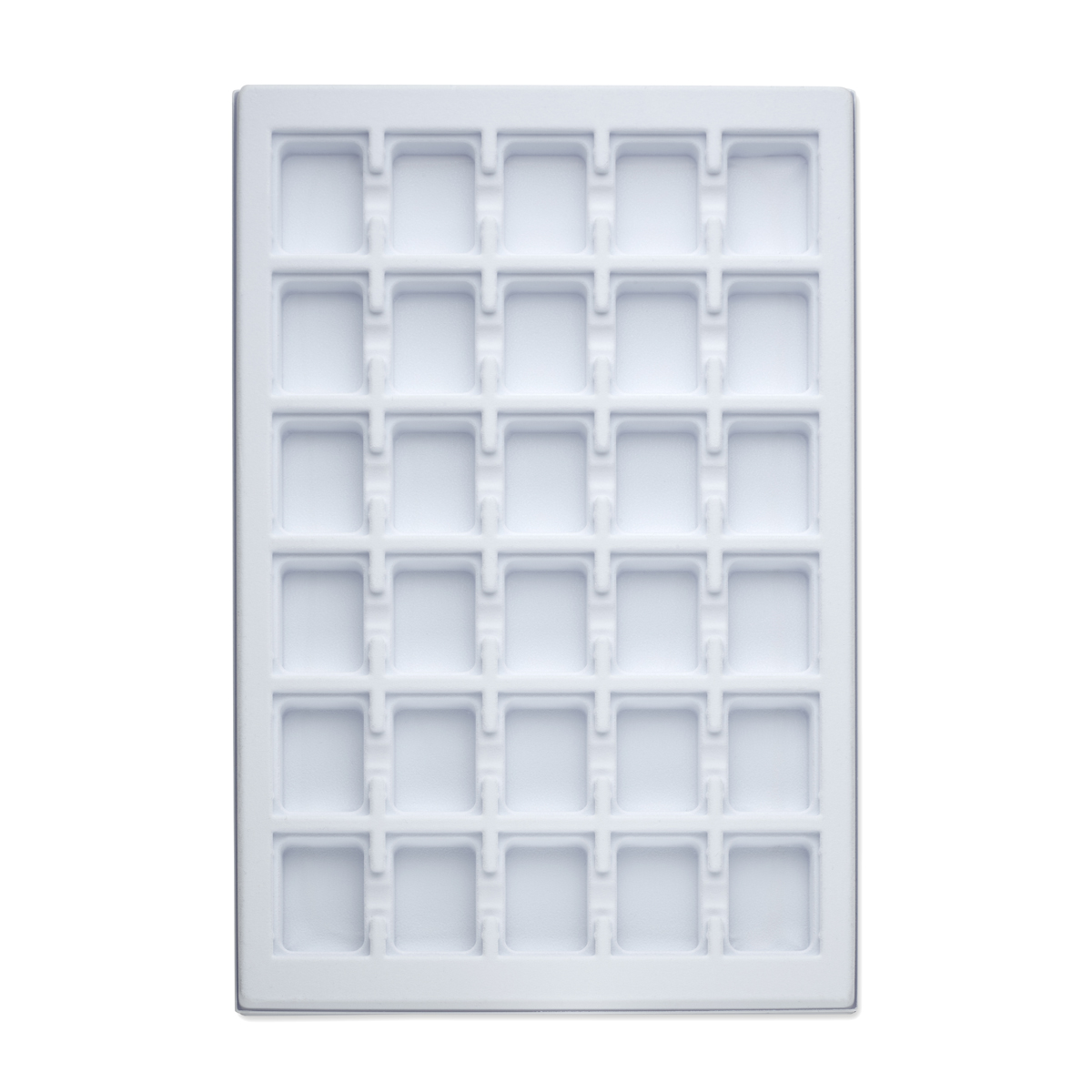 Losse lege tray voor de carrousel in de kleur wit. De tray heeft een afmeting van 330x220mm.