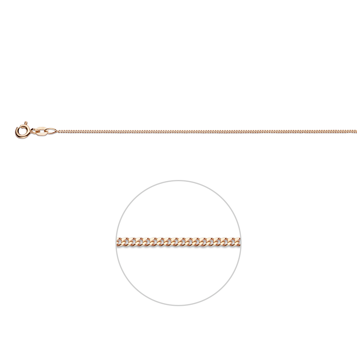 Rosegouden 1mm gourmet collier met een lengte van 45cm uitgevoerd met een stevige veerring. Een goede garderobe begint bij de basis en ditzelfde geldt voor een tijdloze sieradencollectie! Dit basic collier past bij iedere outfit en zijn met veel andere sieraden te combineren.