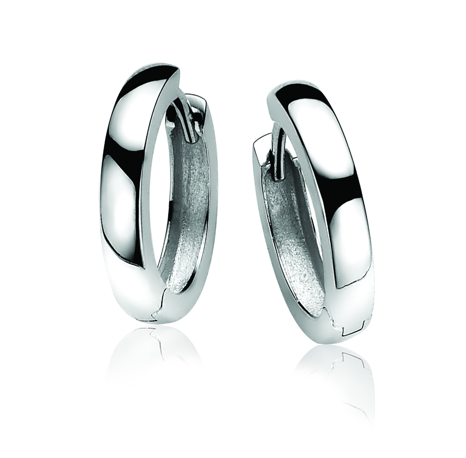 Zinzi zilveren creolen 17 x 3mm ZIO186