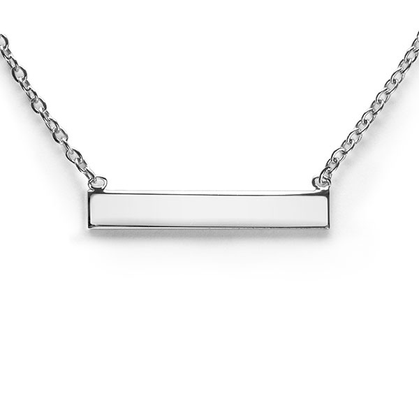 Dit is een ketting van het merk Zinzi. De ketting is zilverkleurig en gemaakt van zilver. 