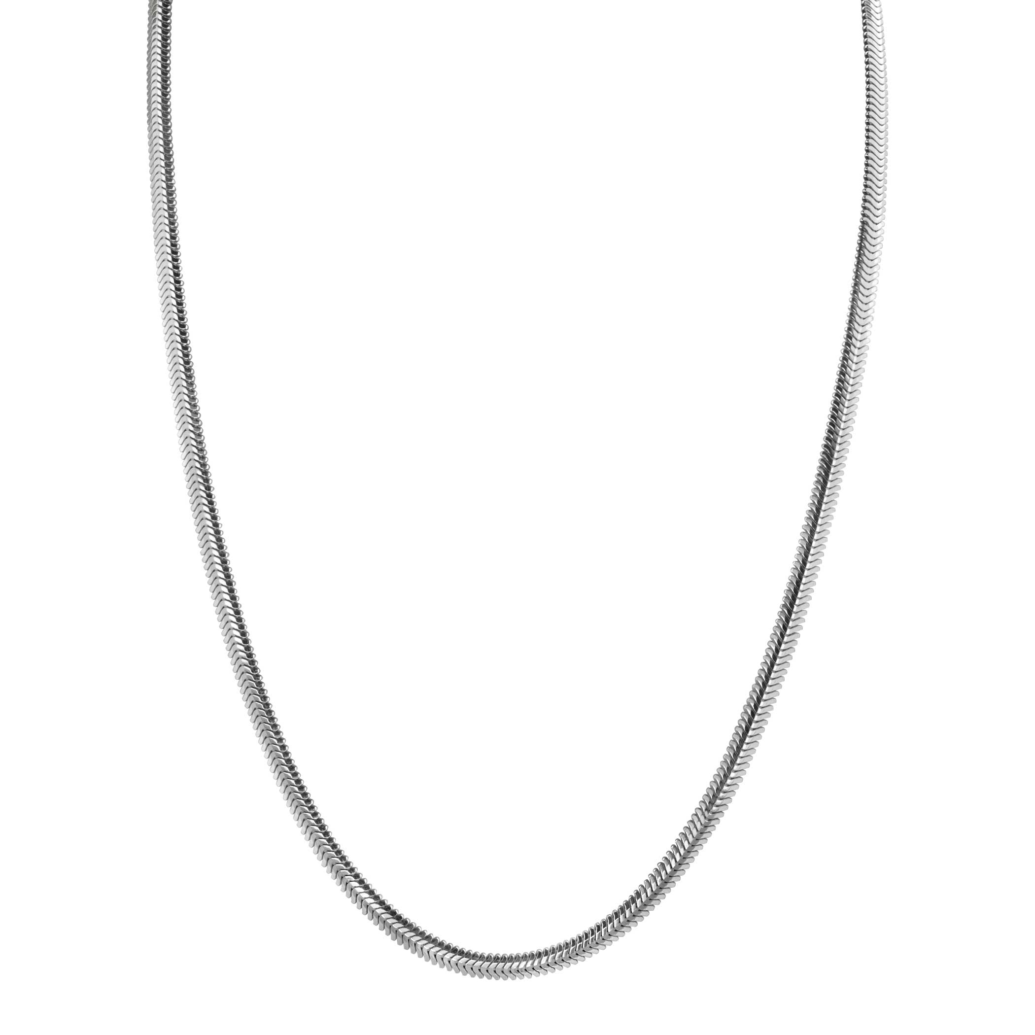 Dit is een ketting van het merk Zinzi. De ketting is zilverkleurig en gemaakt van zilver. 