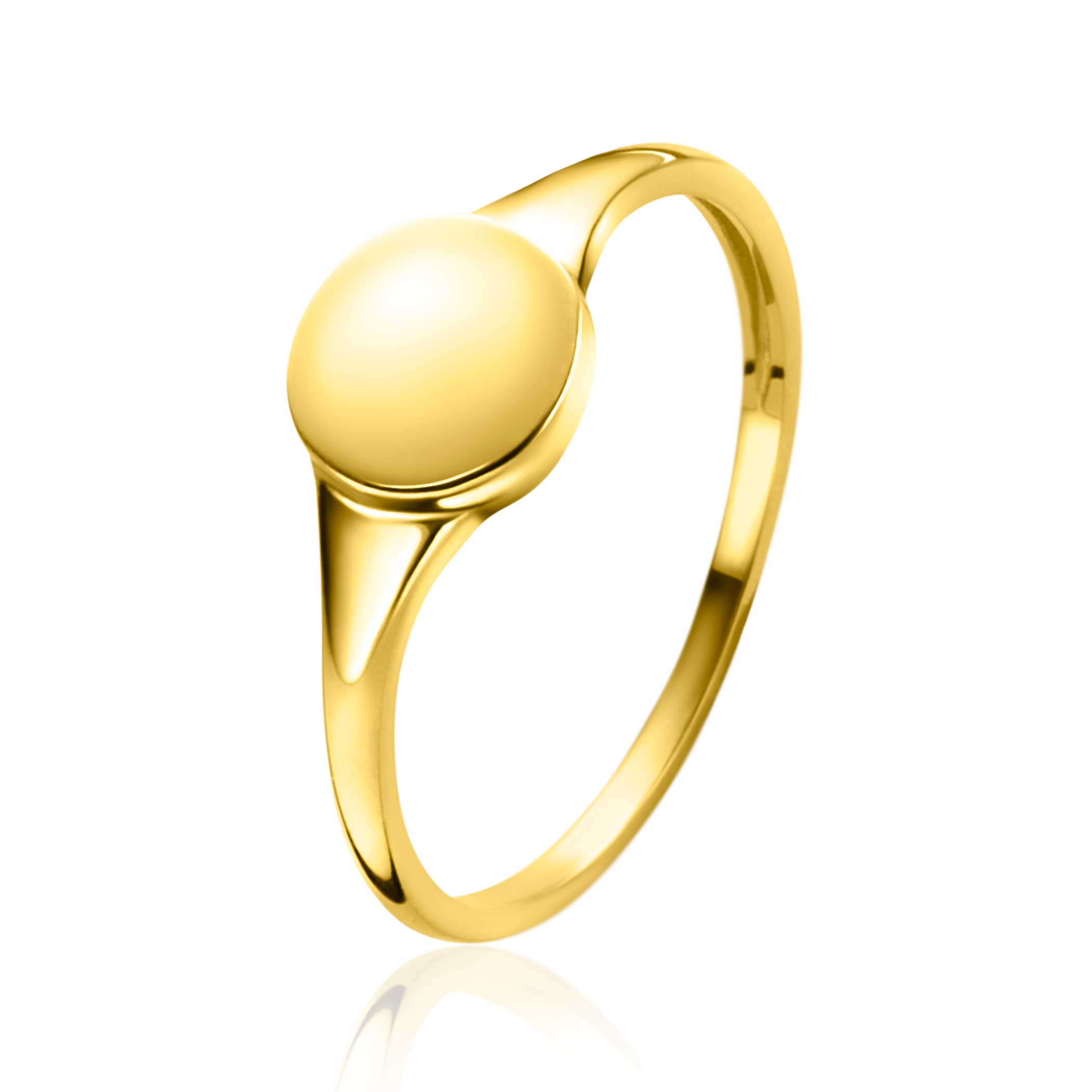 De ZINZI RING ZGR406-54 is een elegante gouden ring van 14 karaat, met een breedte van 7 mm en maat 54. Het heeft geen glans en is goudkleurig. Deze ring is perfect voor dagelijks gebruik of speciale gelegenheden. Draag hem solo voor een verfijnde look of combineer met andere sieraden voor een modieuze uitstraling.