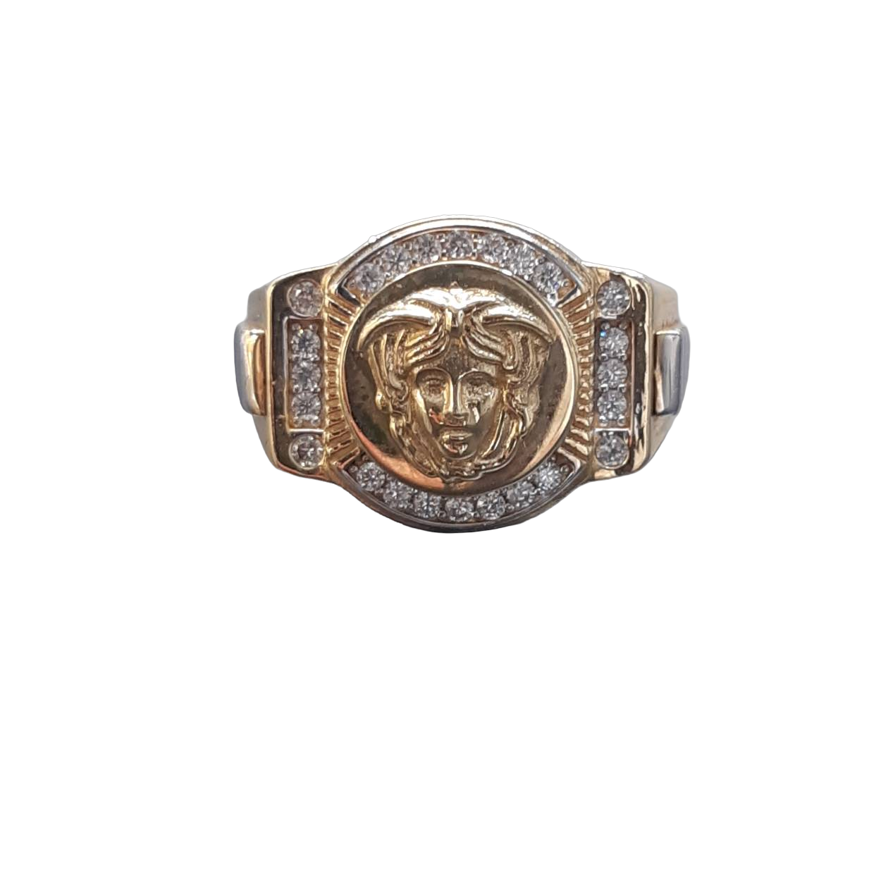 **Productbeschrijving**: Deze gouden ring is gemaakt van 14 karaat goud en straalt elegantie uit met zijn glanzende afwerking. Met een gewicht van 10,14 gram en maat 62 past hij perfect voor een comfortabele pasvorm. Ideaal voor dagelijks gebruik of speciale gelegenheden, combineer deze ring met andere gouden sieraden voor een stijlvolle en verfijnde look.