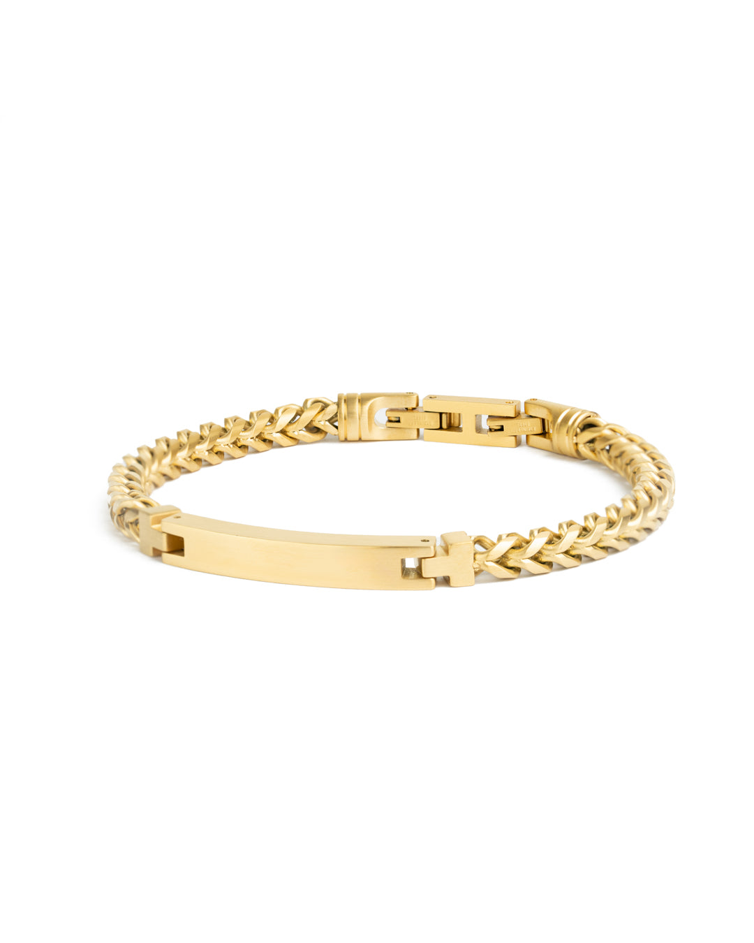 Opus Gold armband van het merk Gemini.
De lengte is 20-21 cm (M-L).