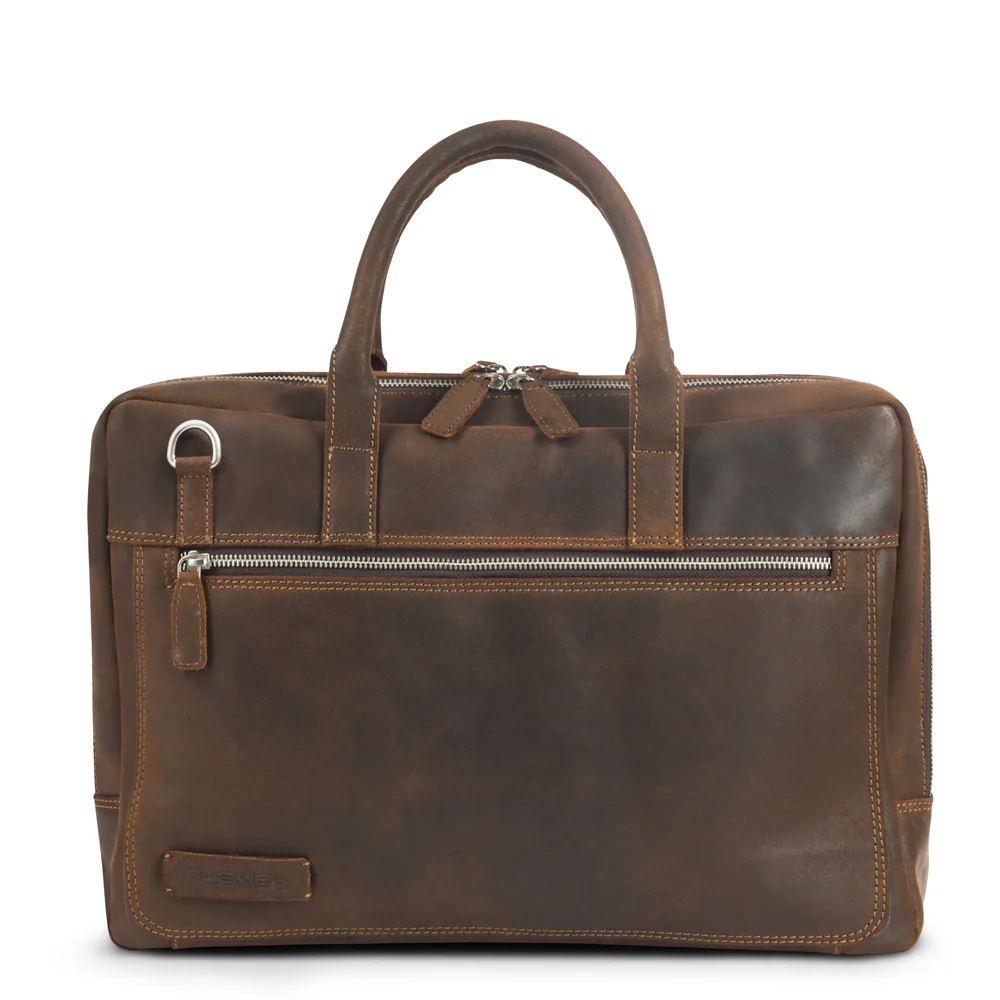 Vintage Leren Laptoptas met RFID Bescherming &ndash; Stijlvol, Veilig en Praktisch

Op zoek naar een stijlvolle &eacute;n functionele laptoptas? Deze vintage leren laptoptas combineert tijdloos design met moderne veiligheid en optimaal gebruiksgemak. Ideaal voor werk, zakenreizen en dagelijks gebruik.

✔ Hoogwaardig Vintage Leer

De tas is vervaardigd van duurzaam vintage leer met een karaktervolle uitstraling. Het leer wordt met de tijd alleen maar mooier en geeft elke tas een unieke look.

✔ Slimme Indeling met Ruimte voor Alles

Dankzij de praktische indeling neem je al je essentials georganiseerd mee:

2 ruime vakken met ritssluiting voor documenten en accessoires

Gepolsterd laptopvak voor optimale bescherming van je laptop

Extra binnenvakken voor laders, kabels, muis, pasjes en pennen

Overzichtelijke organisatie voor dagelijks zakelijk gebruik

✔ Comfortabel Draaggemak

De tas wordt geleverd met een afneembare en verstelbare schouderband, zodat je hem zowel in de hand als crossbody kunt dragen.

✔ Perfect voor Reizen

Via de achterzijde bevestig je de tas eenvoudig aan een trolley. Ideaal voor onderweg, op luchthaven of tijdens zakelijke trips.

✔ Veilig Onderweg

Veiligheidsrits aan de achterzijde voor waardevolle spullen

Ingebouwde RFID-bescherming tegen skimmen van pasjes

Beschermt je persoonlijke en zakelijke gegevens

✔ Tijdloos Design voor Werk en Vrije Tijd

Deze leren businesstas past perfect bij zowel een formele als casual outfit. Een duurzame investering voor professionals die stijl en functionaliteit willen combineren.

Specificaties:

Materiaal: Echt vintage leer

Laptopvak: Gepolsterd

Sluiting: Rits

Schouderband: Afneembaar en verstelbaar

Trolleyband: Ja

RFID Protectie: Ja

Kleur: Vintage lederlook

