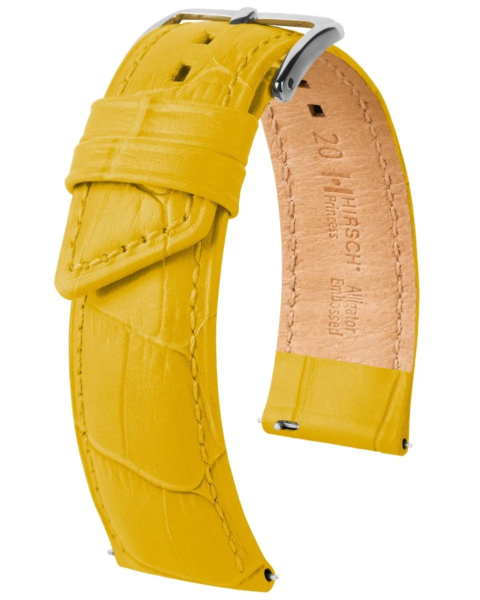 De prachtige band is gemaakt van het fijnste Italiaanse kalfsleer en imponeert met zijn levensechte krokodillenprint.