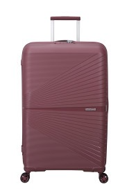 AIRCONIC Spinner &ndash; GALACTIC MAUVE

De AIRCONIC Spinner in de kleur GALACTIC MAUVE is de perfecte keuze voor wie licht, ruim &eacute;n stijlvol wil reizen. Deze grote reiskoffer van American Tourister staat bekend om zijn ultralichte ontwerp zonder in te leveren op stevigheid. Met een inhoud van maar liefst 101 liter neem je moeiteloos al je bagage mee voor een lange vakantie of verre rondreis.

Ultralicht en sterk

Met een gewicht van slechts ca. 3,2 kg behoort deze koffer tot de lichtste in zijn klasse. Het innovatieve ontwerp in combinatie met hoogwaardig polypropyleen zorgt voor optimale schokbestendigheid en duurzaamheid. Zo blijft je bagage goed beschermd tijdens vliegreizen, autovakanties of treinreizen.

Stijlvol reizen in GALACTIC MAUVE

De moderne kleur GALACTIC MAUVE geeft de koffer een elegante en eigentijdse uitstraling. Dankzij het unieke design valt jouw koffer direct op bij de bagageband.

Comfort en gebruiksgemak

Vier soepele dubbele wielen voor 360&deg; draaigemak

Lichtgewicht trekstang voor comfortabel transport

Ruim interieur met praktische indeling

Stevige ritssluiting voor veilige afsluiting

Waarom kiezen voor de AIRCONIC Spinner?

✔ Extra lichtgewicht grote reiskoffer (101 liter)
✔ Gemaakt van sterk en duurzaam polypropyleen
✔ Modern design in de kleur GALACTIC MAUVE
✔ Ideaal voor lange vakanties en verre reizen
✔ Betrouwbare kwaliteit van American Tourister

Ga goed voorbereid op reis met de AIRCONIC Spinner 128188-A941 in GALACTIC MAUVE en combineer maximaal reiscomfort met een stijlvolle uitstraling. ✈️