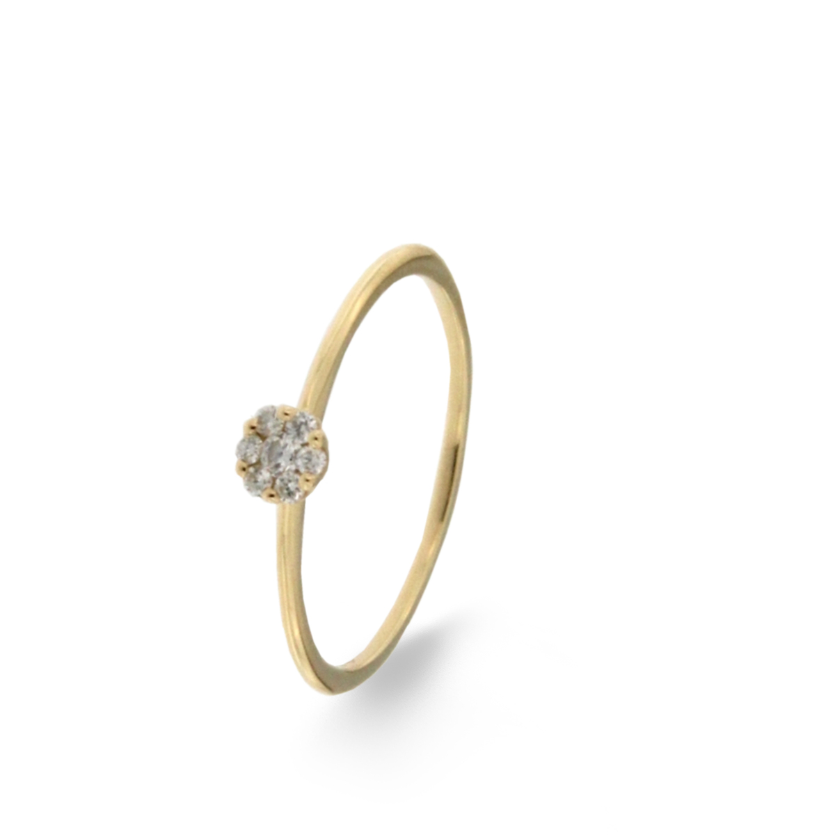 Deze 18kt geelgouden ring, modelnummer 91WK40, is nikkelvrij en heeft een briljant van 0.09ct. Met ringmaat 54 is het een elegante keuze voor elke gelegenheid. Deze ring staat prachtig als statement stuk of in combinatie met andere fijne sieraden. Perfect voor dagelijks gebruik of speciale gelegenheden. Voeg een luxueus accent toe aan elke outfit!