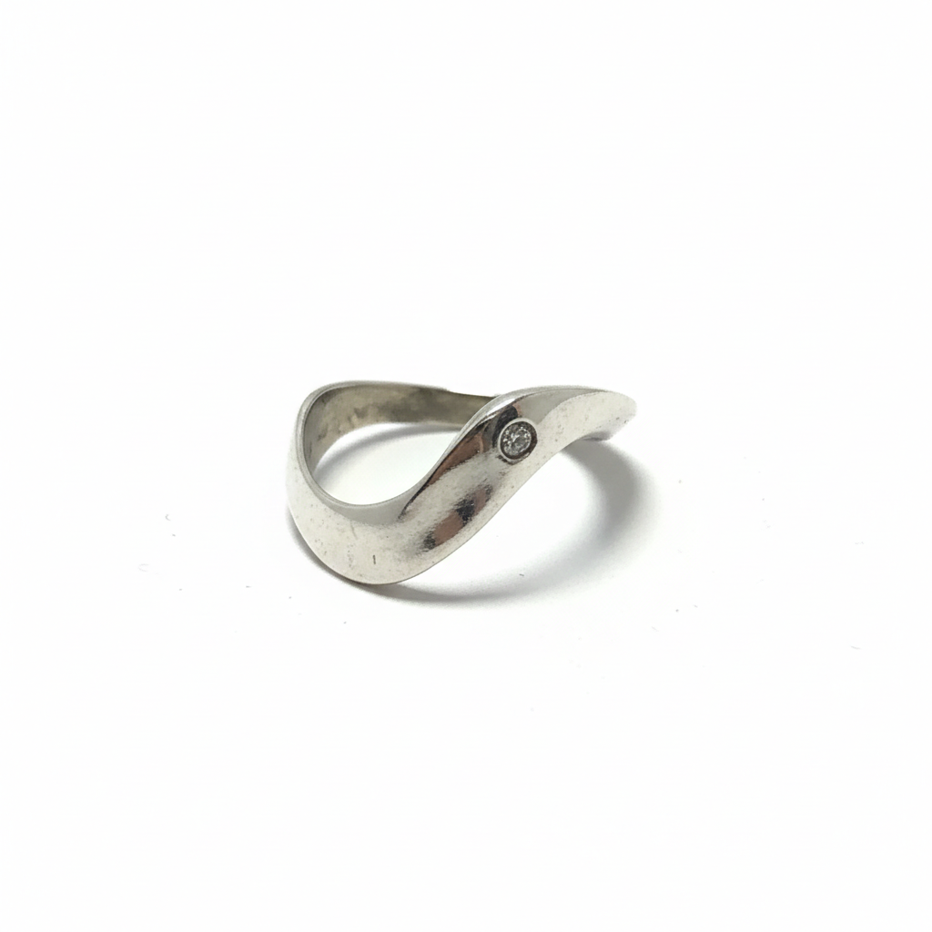 SLAGRING met diamant 